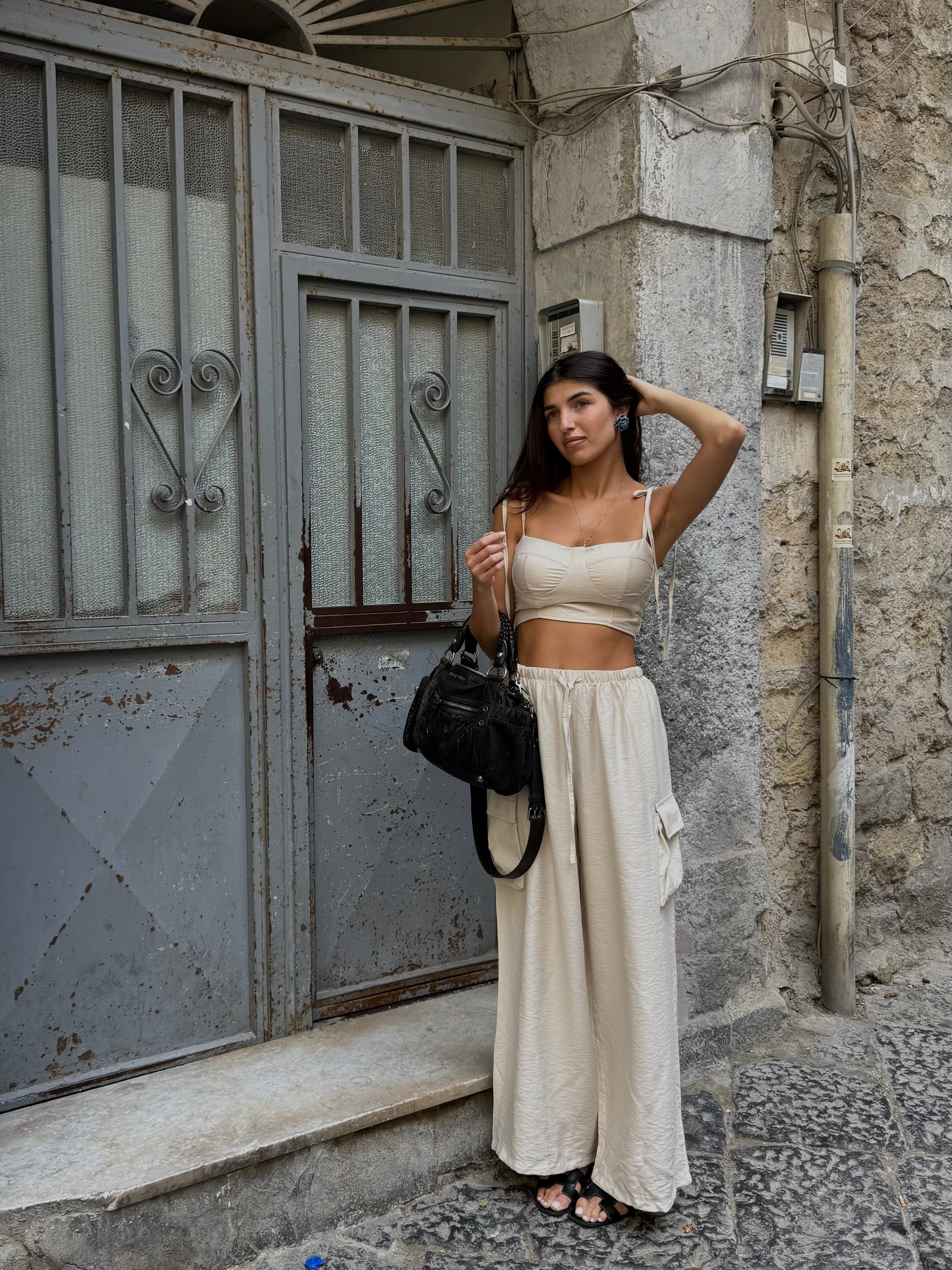 Coordinato cargo beige - LadyB Shop Online