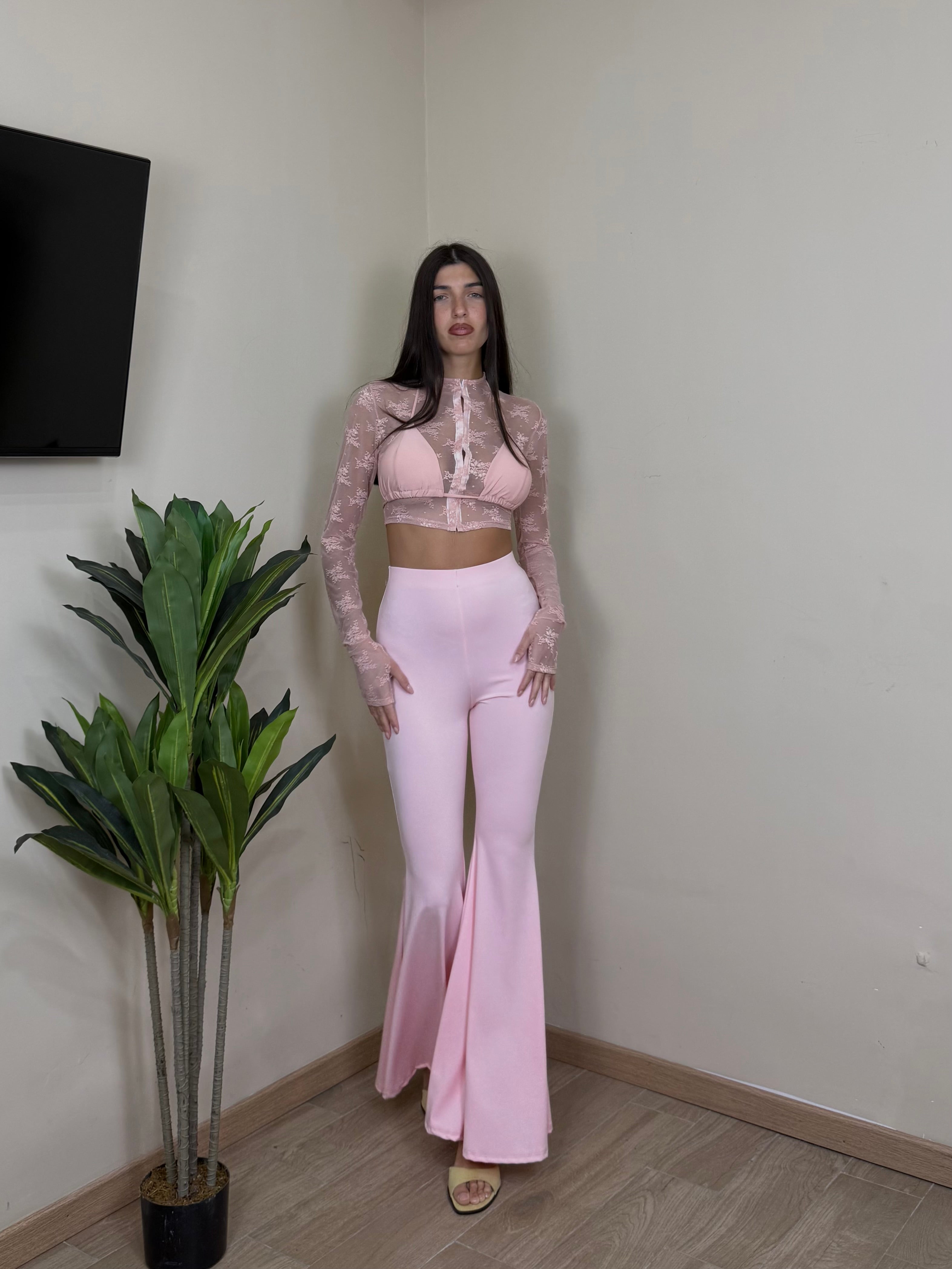 Coordinato Tania rosa