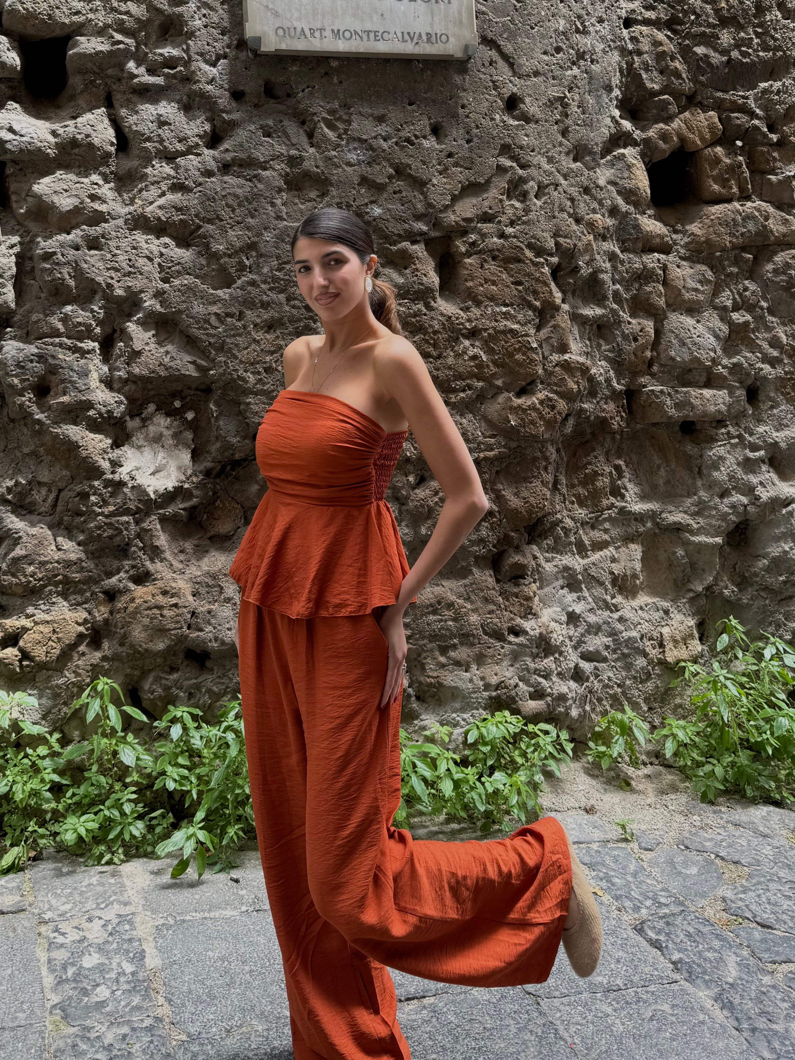 Coordinato Amalfi ruggine