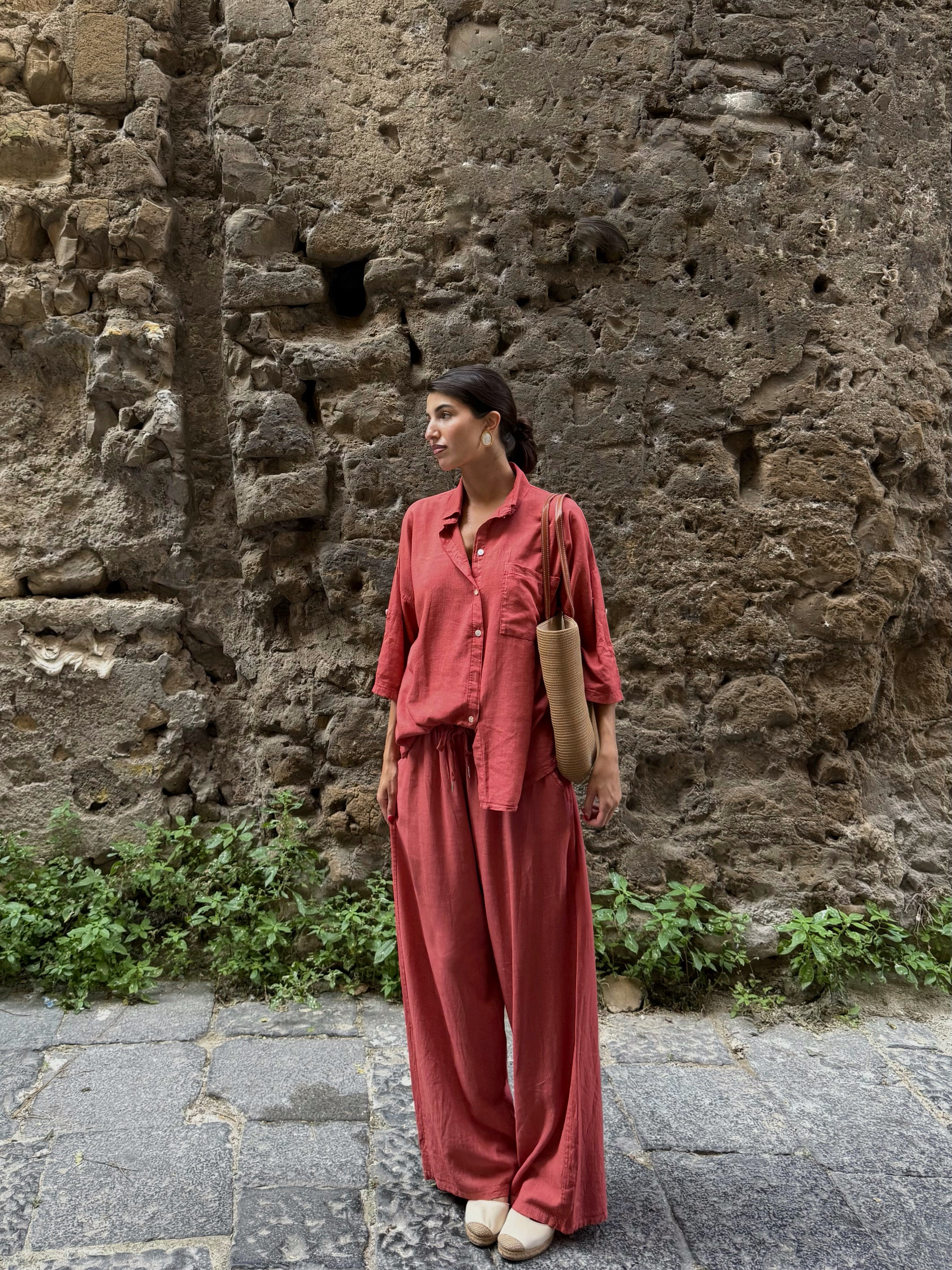 Coordinato Malibu salmone - LadyB Shop Online