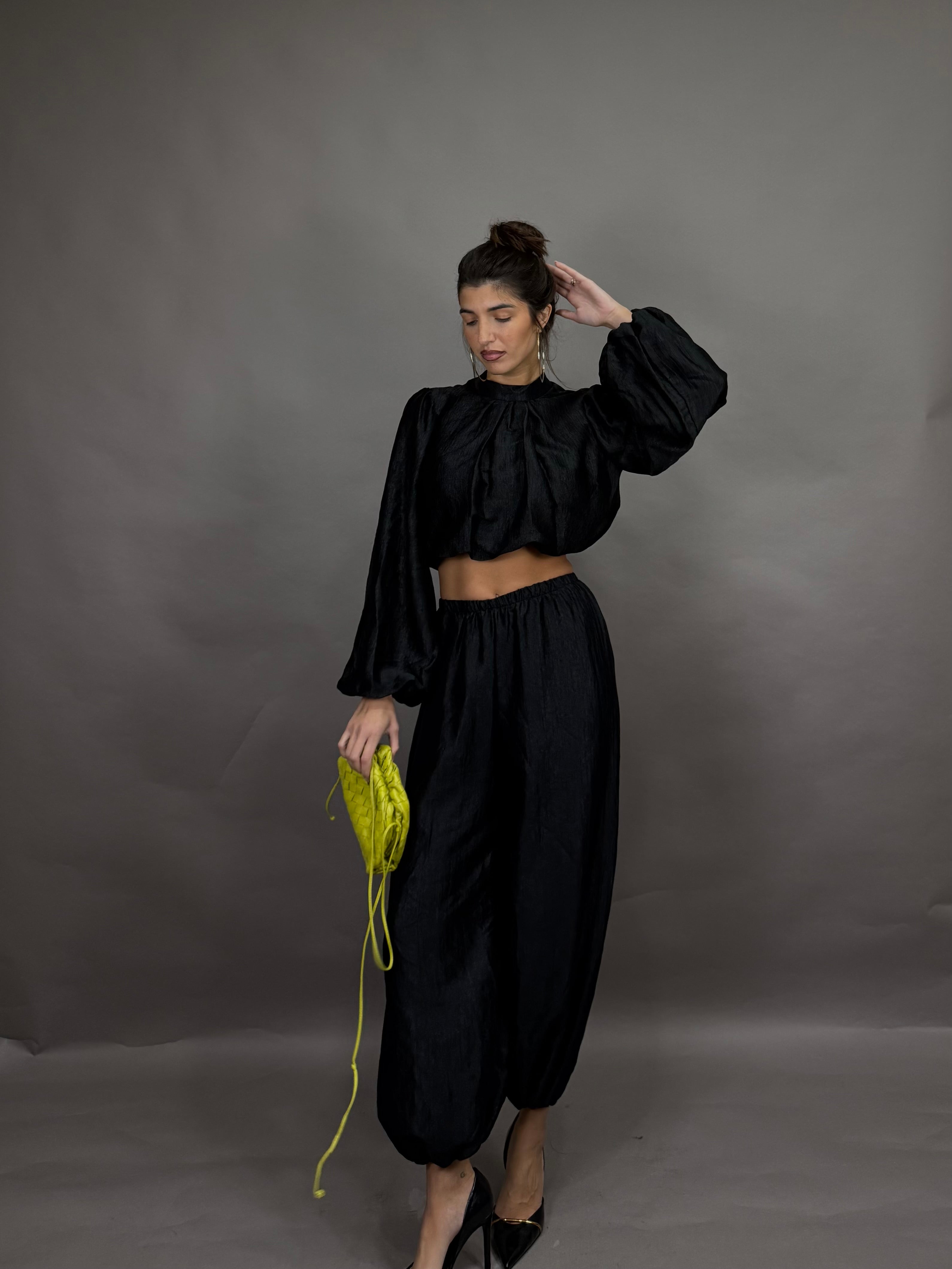 Coordinato Jasmine nero