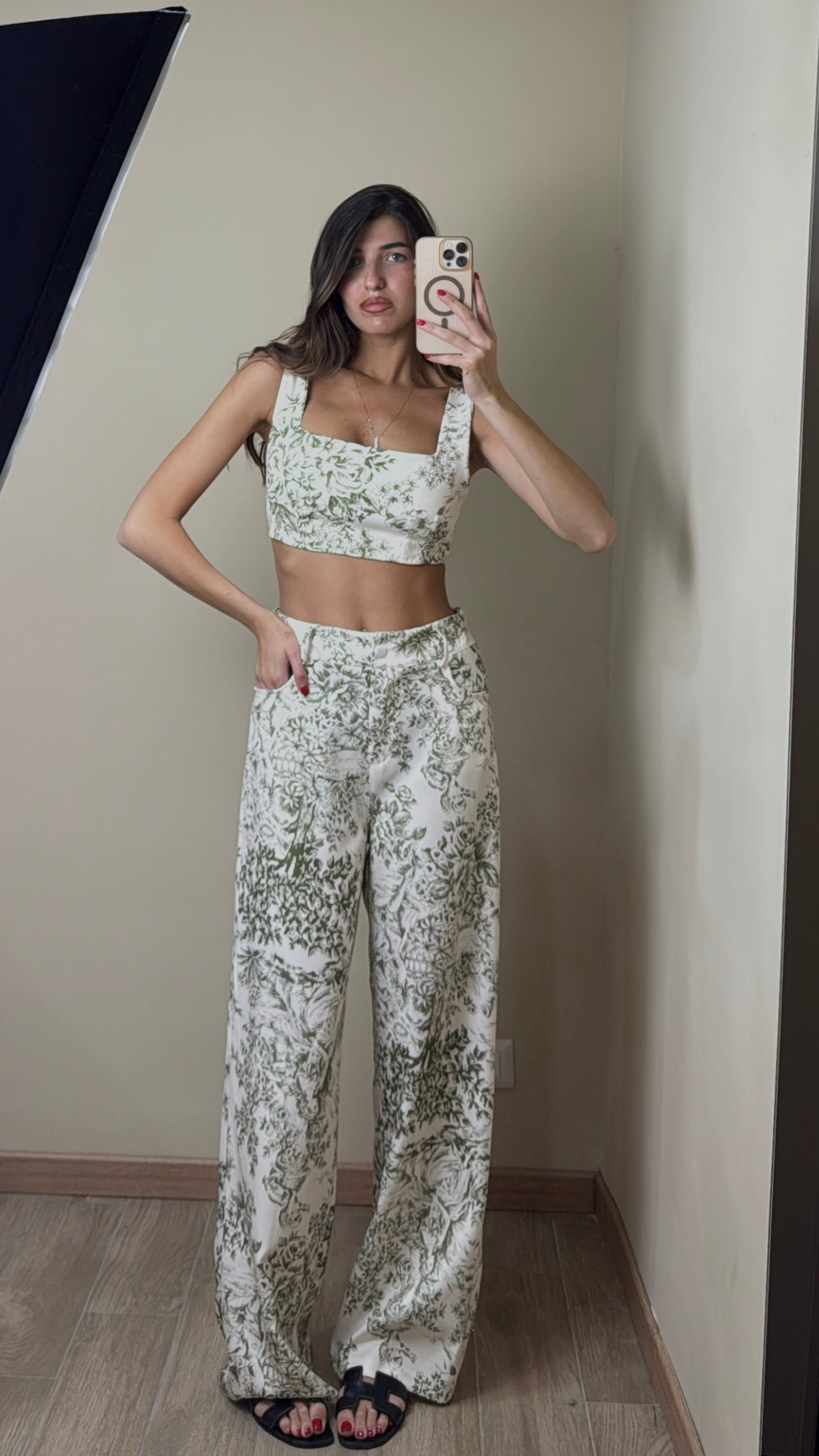 Coordinato Dior verde - LadyB Shop Online