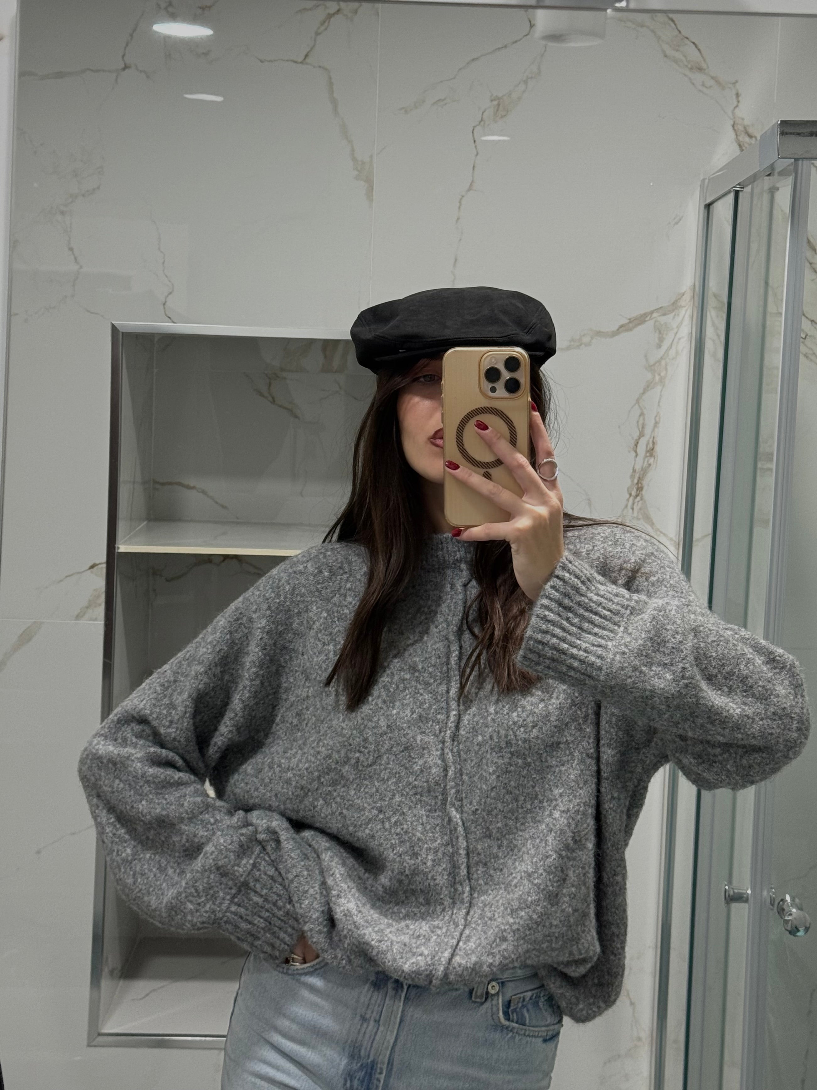 Maglione Sveva grigio