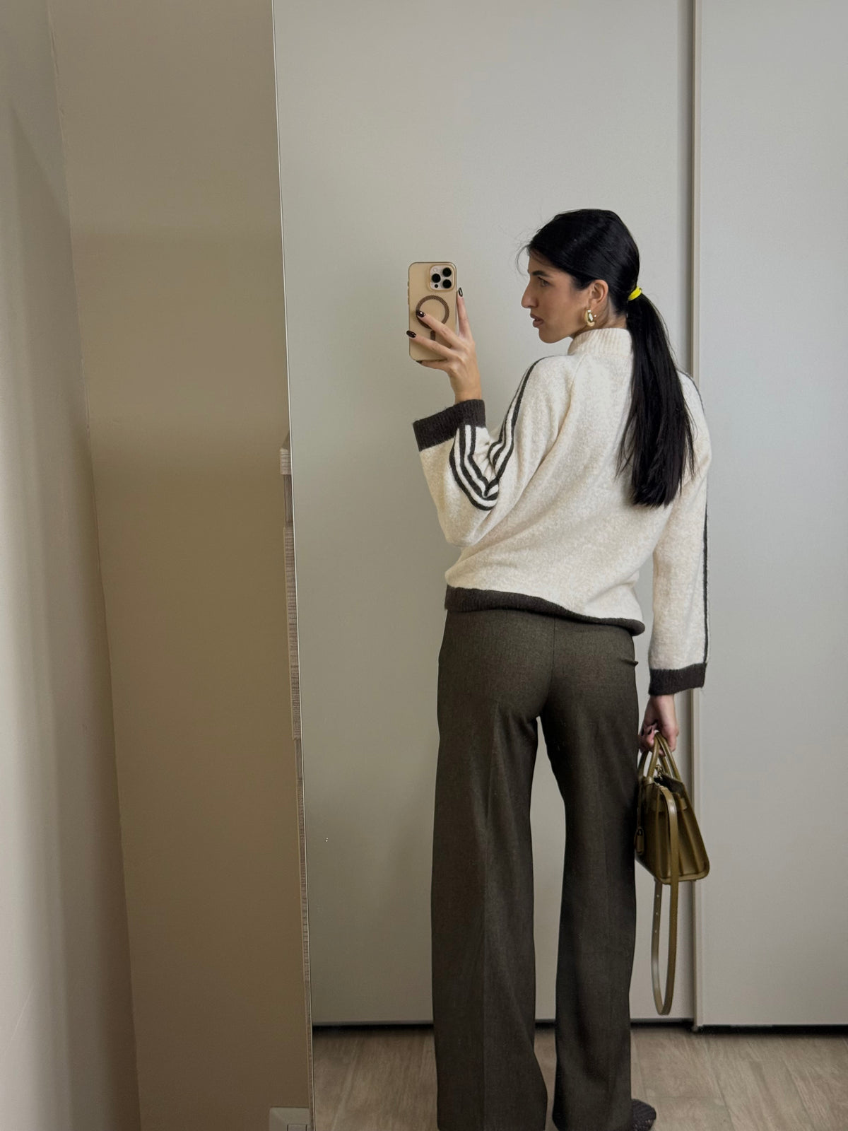 Pantalone taglio sartoriale