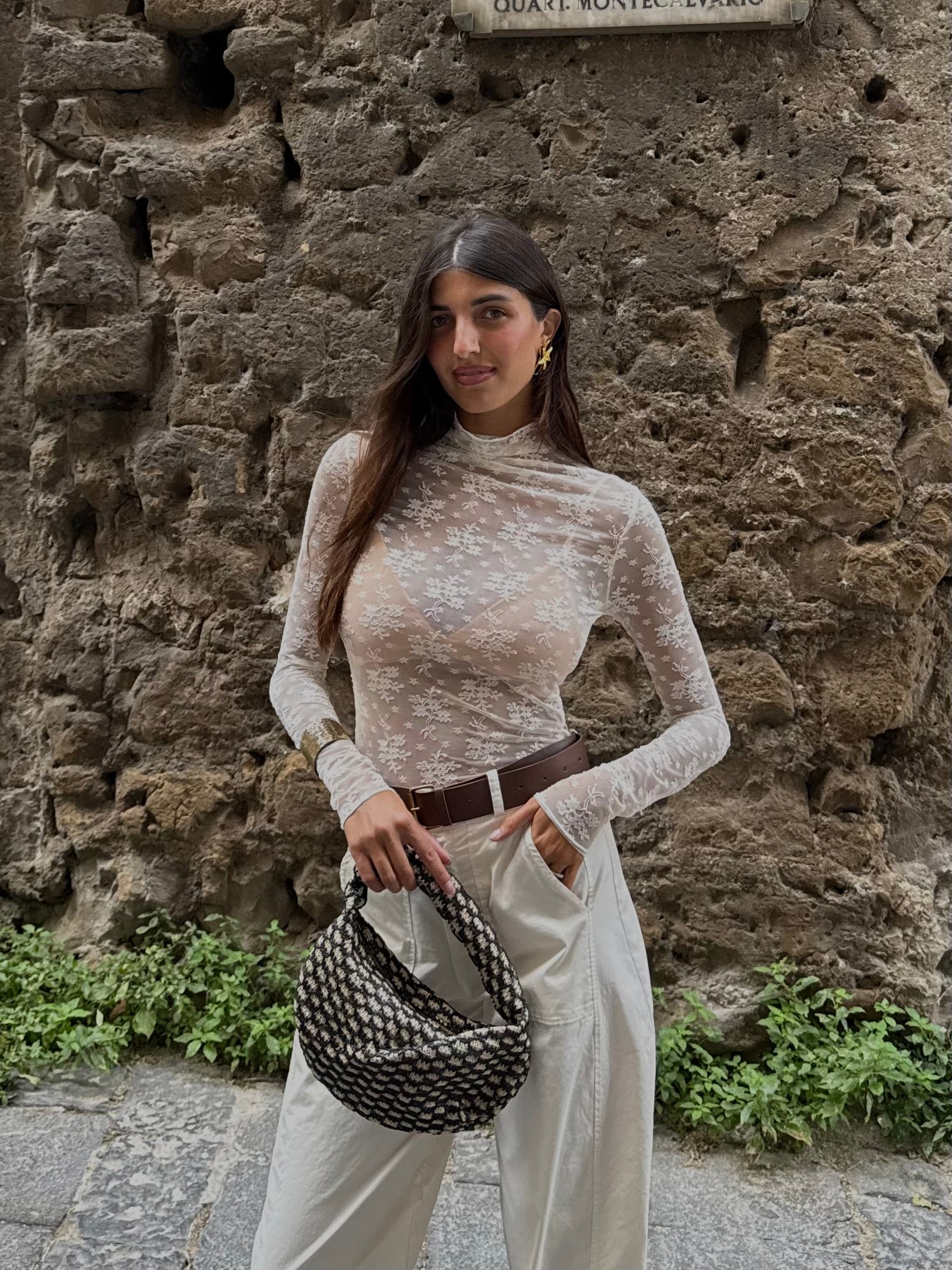Maglia in pizzo