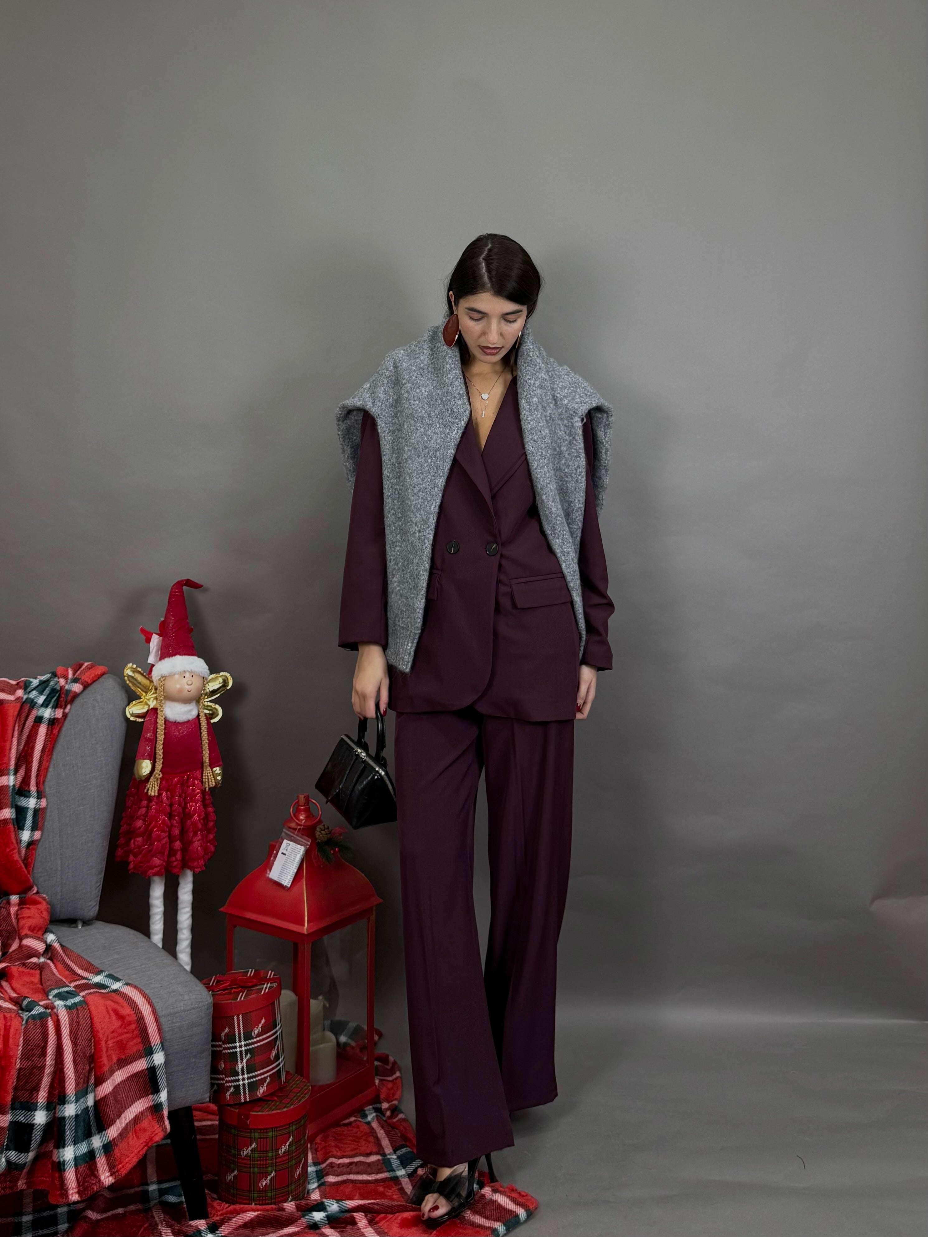 Tailleur Holiday bordeaux