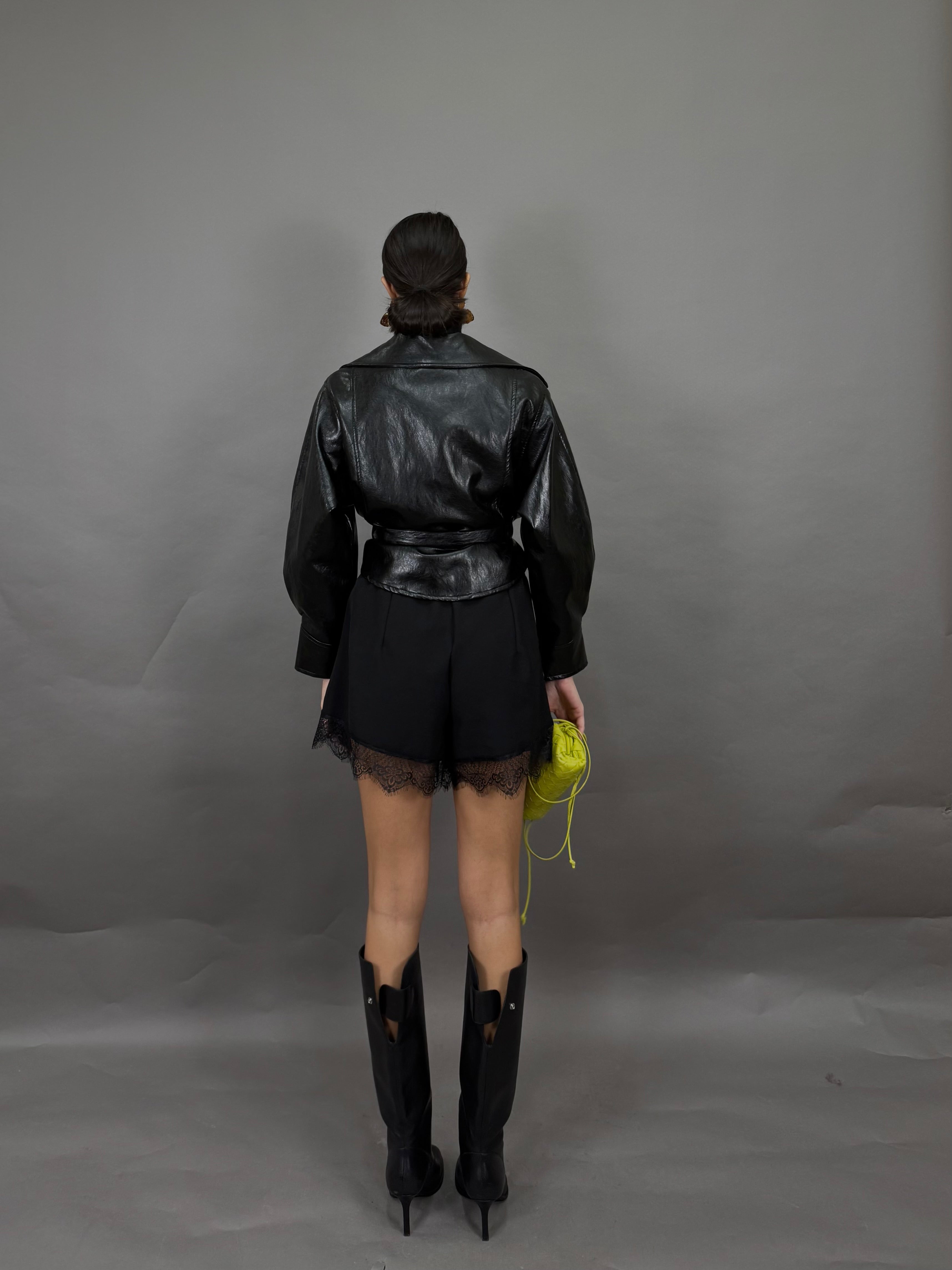 Giacca in pelle by just nera