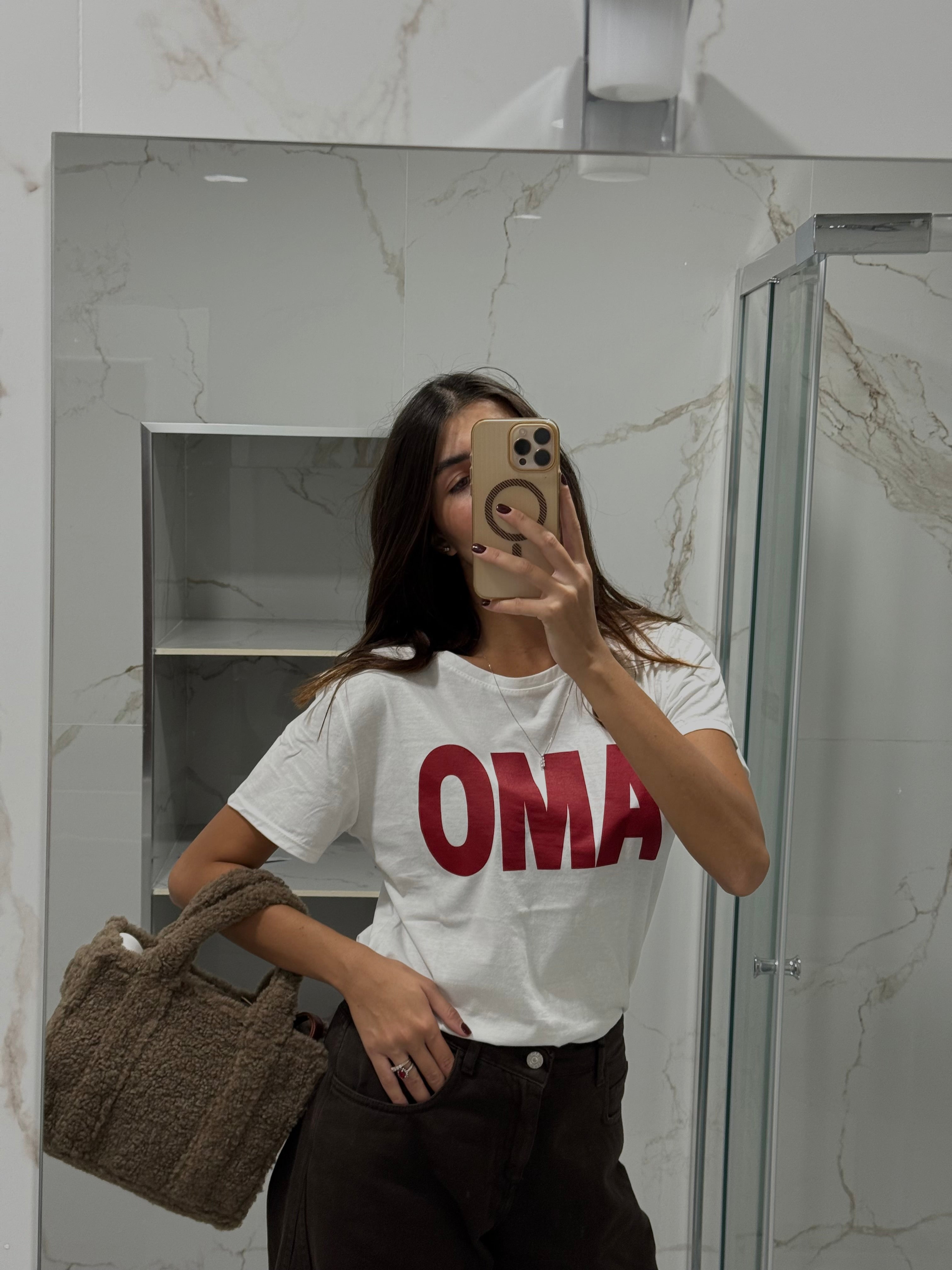 T-shirt AMO rossa