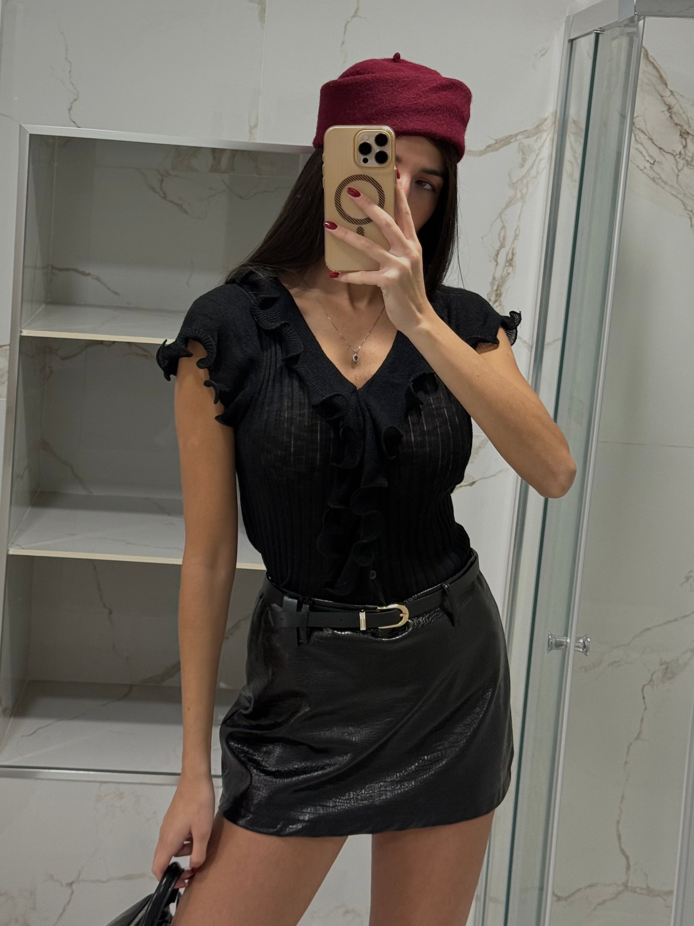 Maglia Fru nera