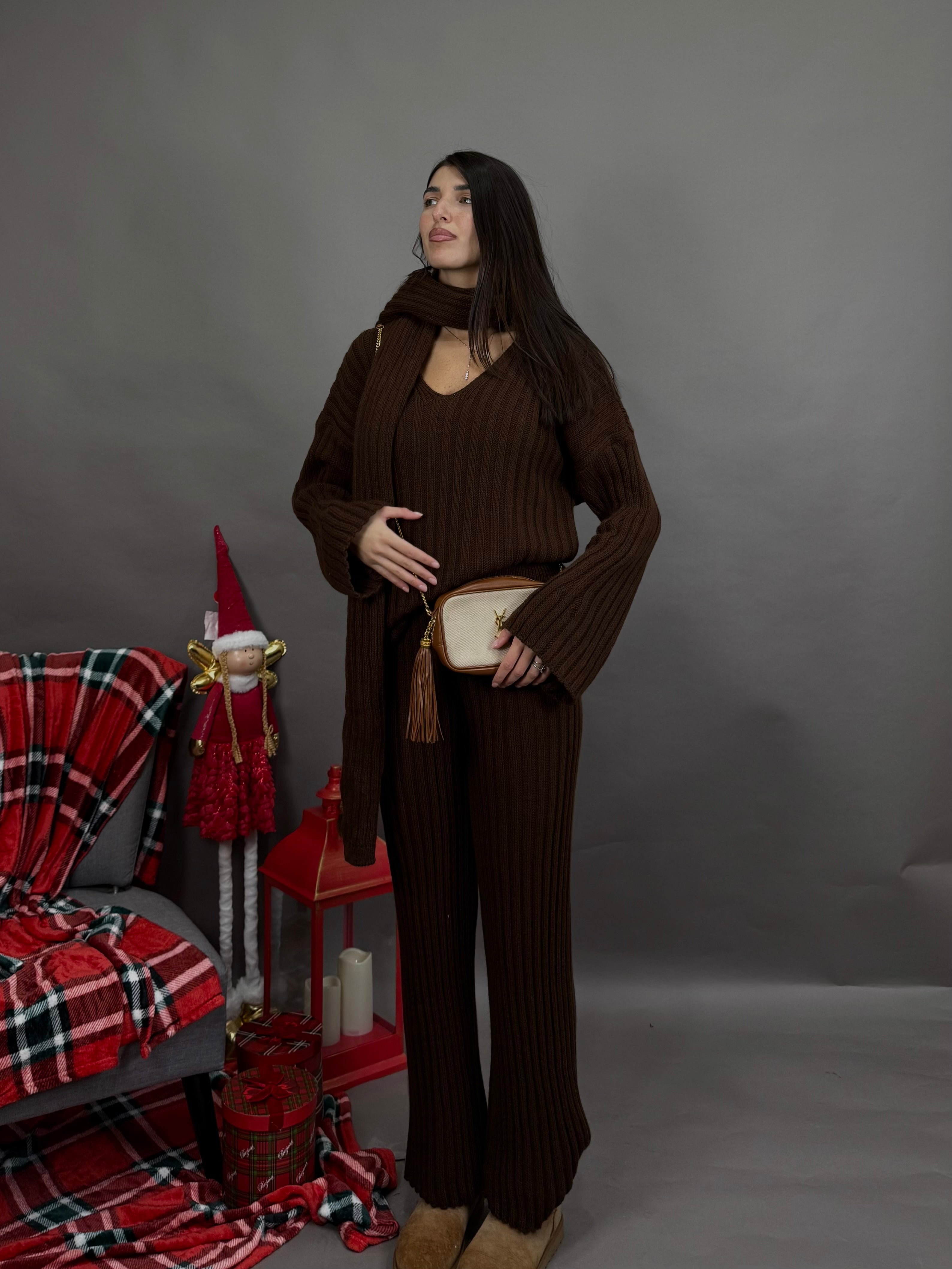 Coordinato Gaia marrone