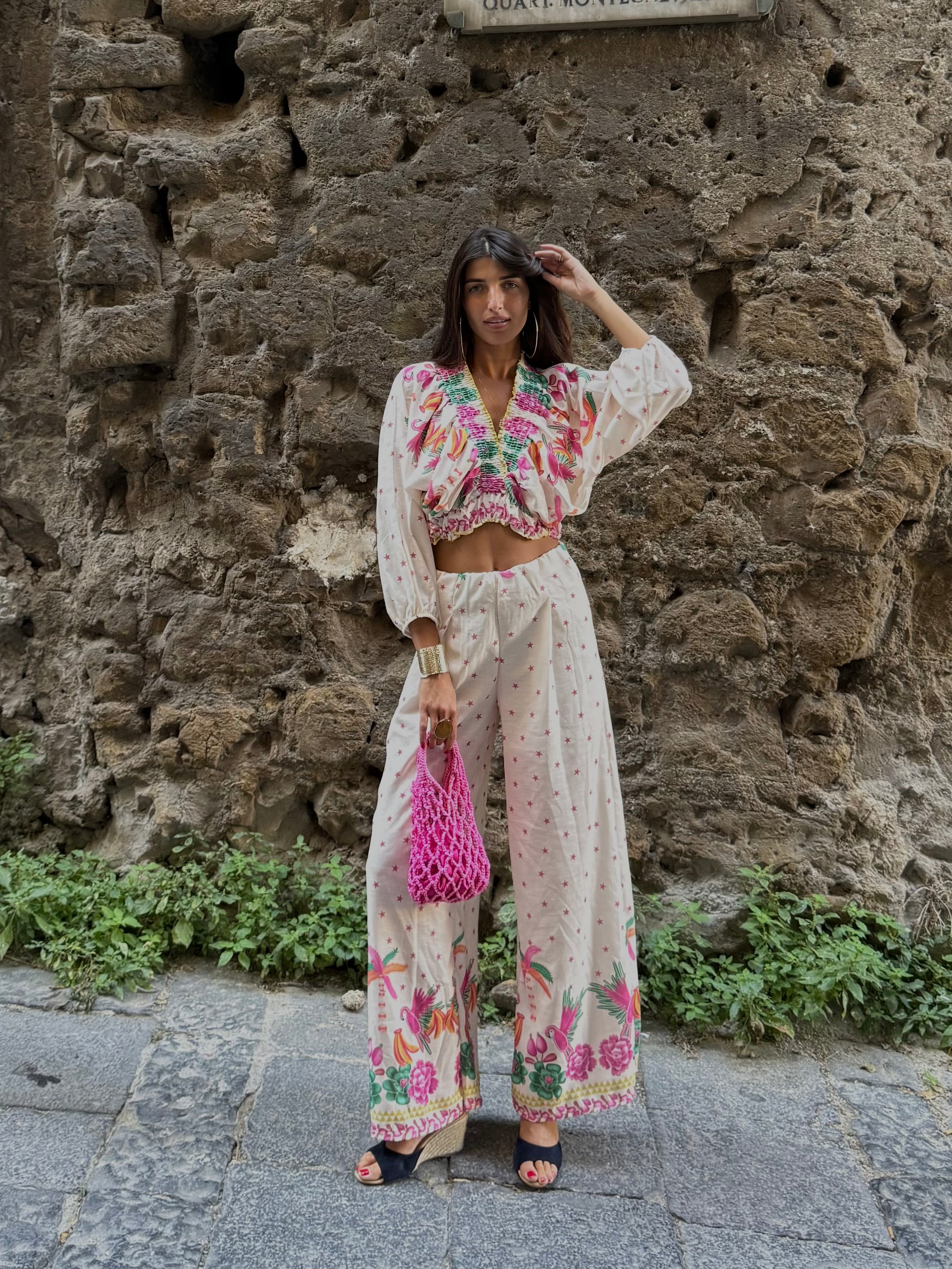 Coordinato Castiglione panna - LadyB Shop Online