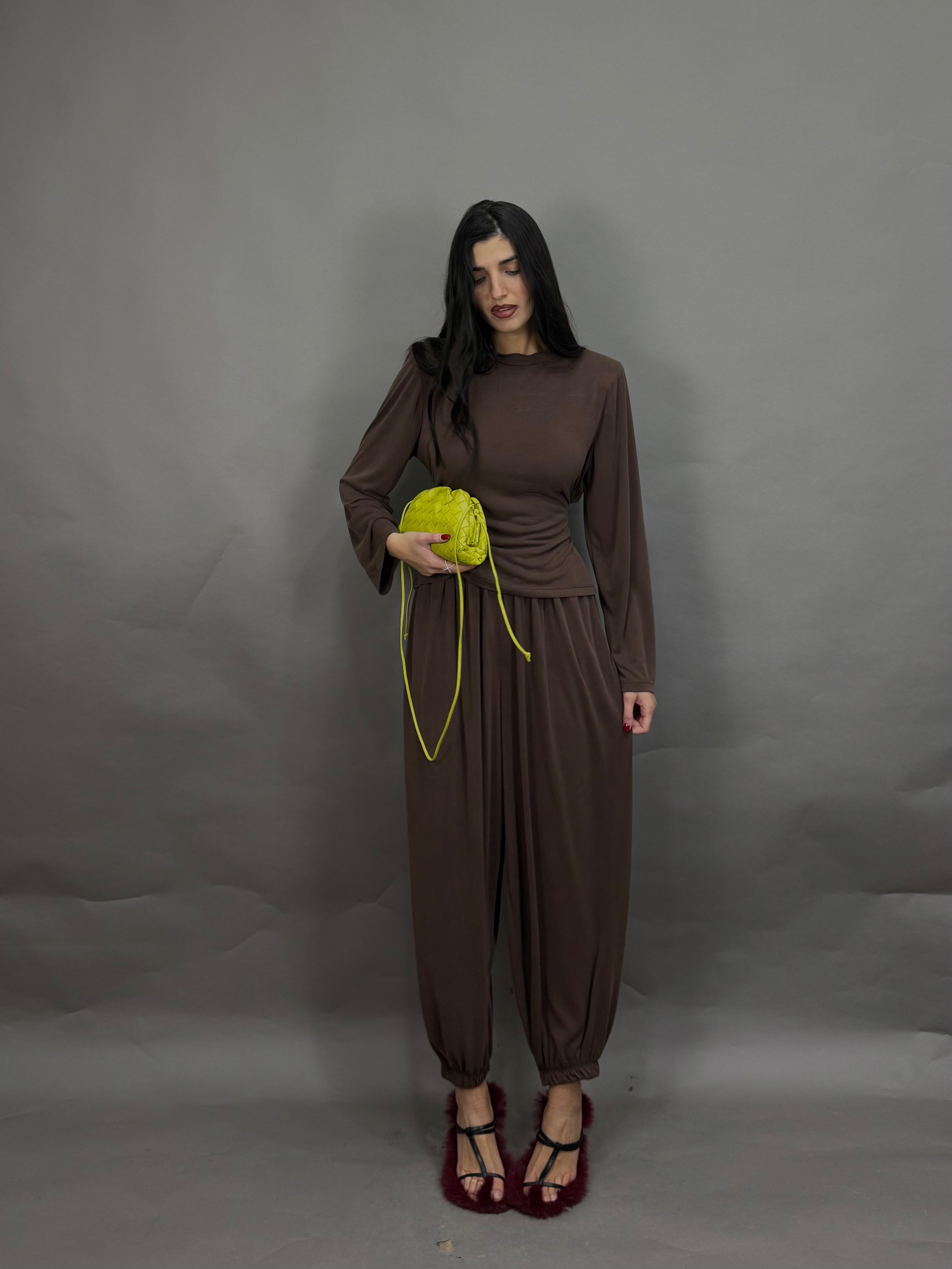 Coordinato Ori marrone