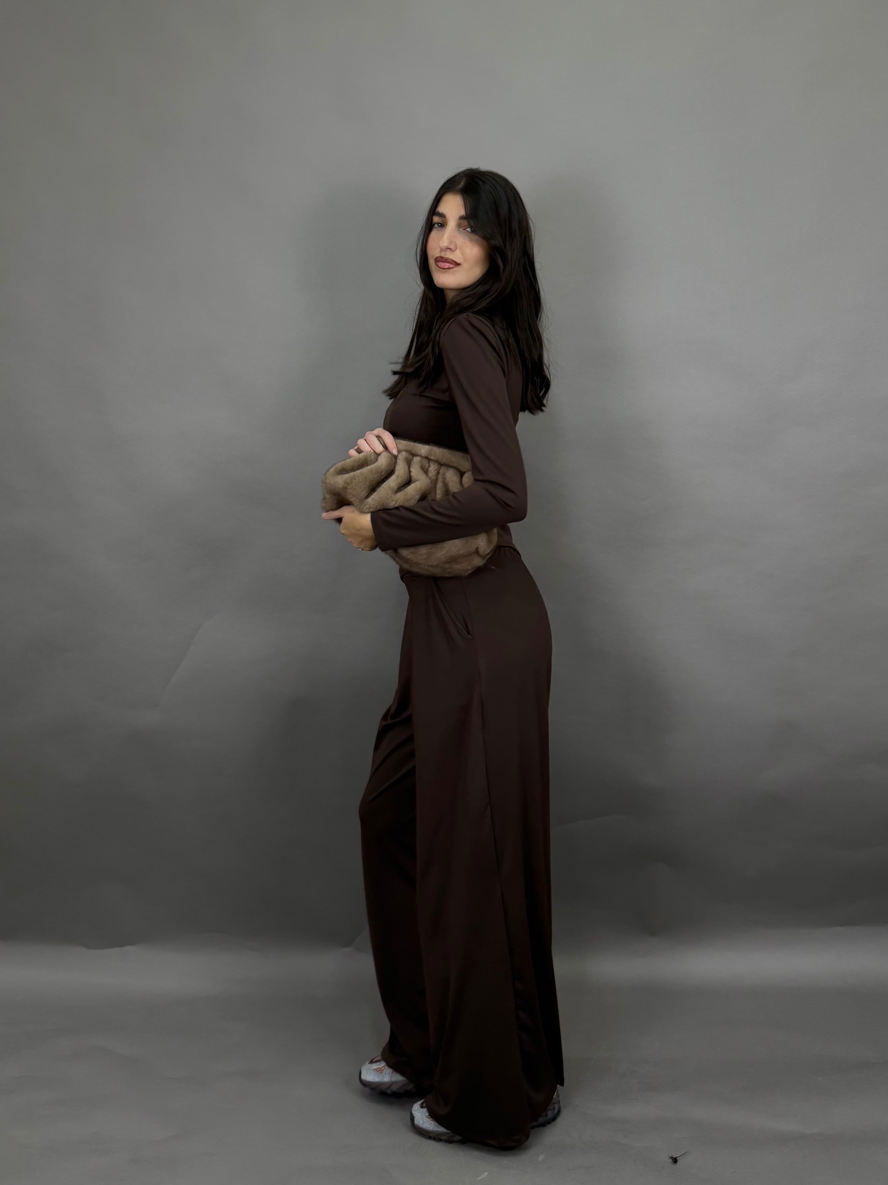 Coordinato Megghi marrone