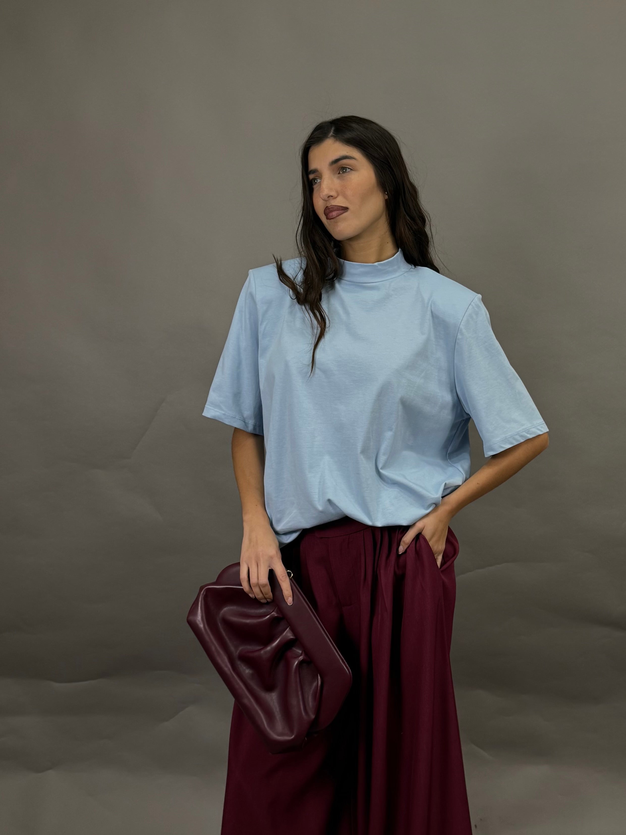 Maglia attico azzurra