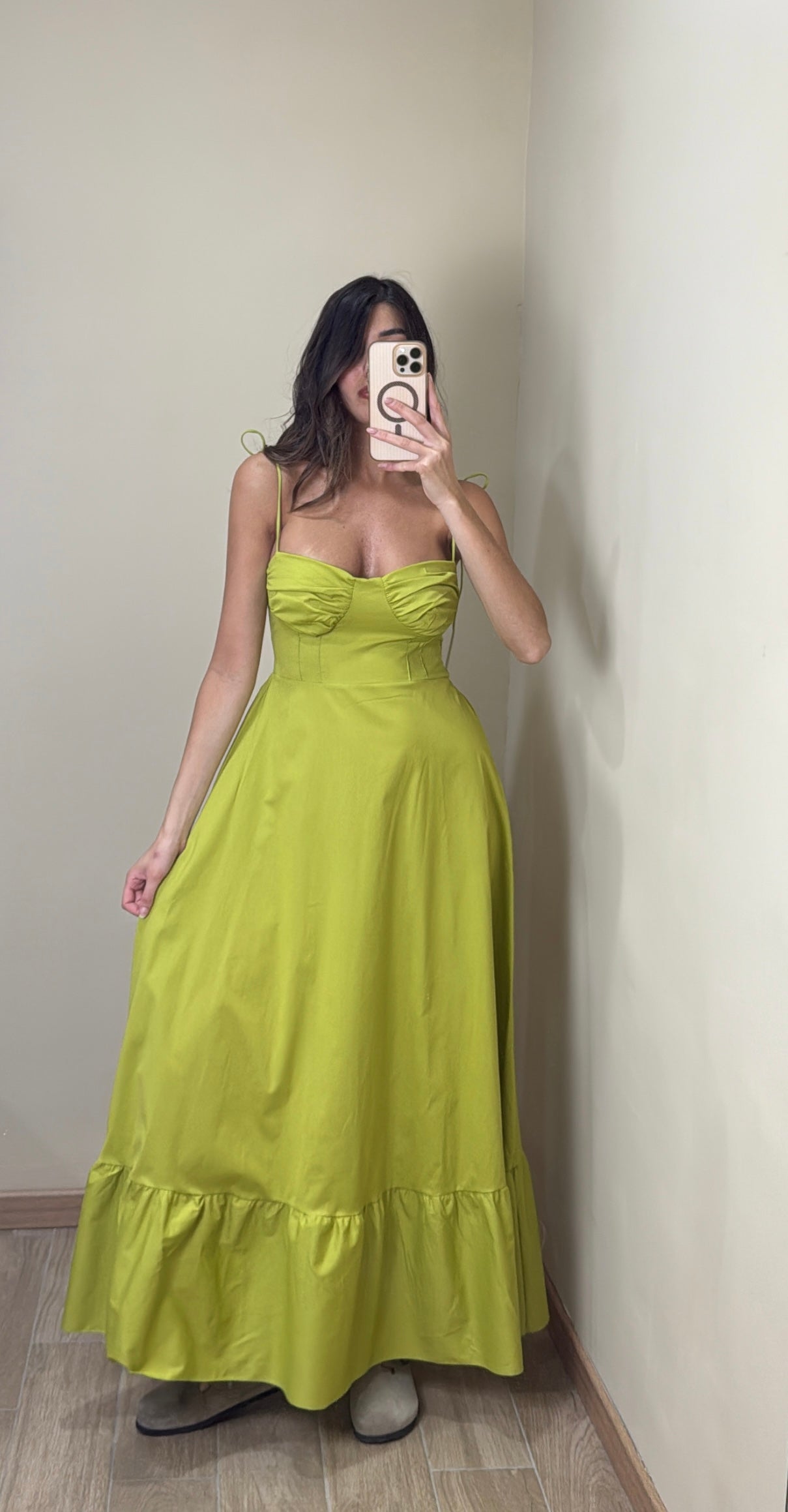Dress ZR Lime - LadyB Shop Online