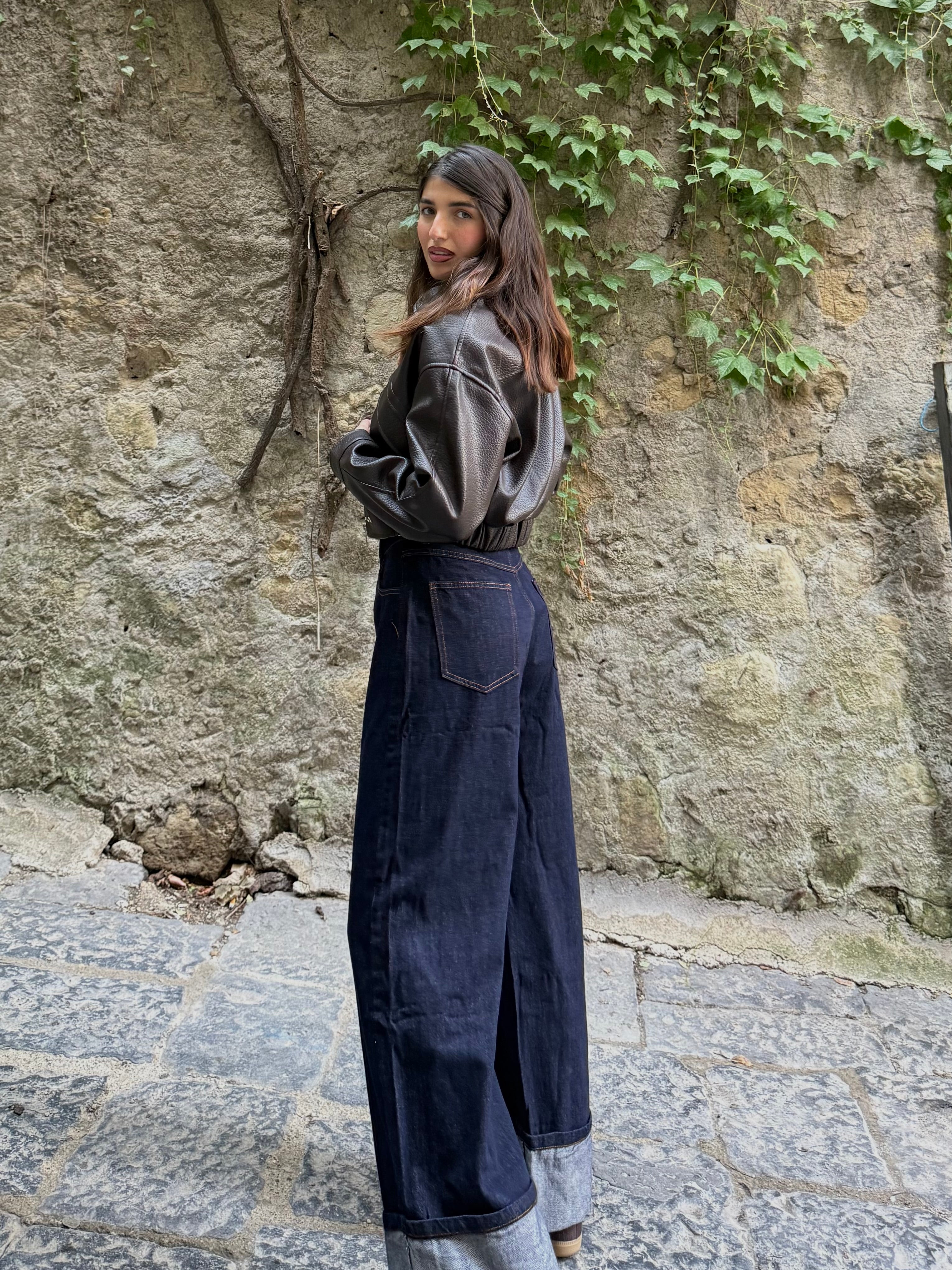 Denim lavaggio scuro
