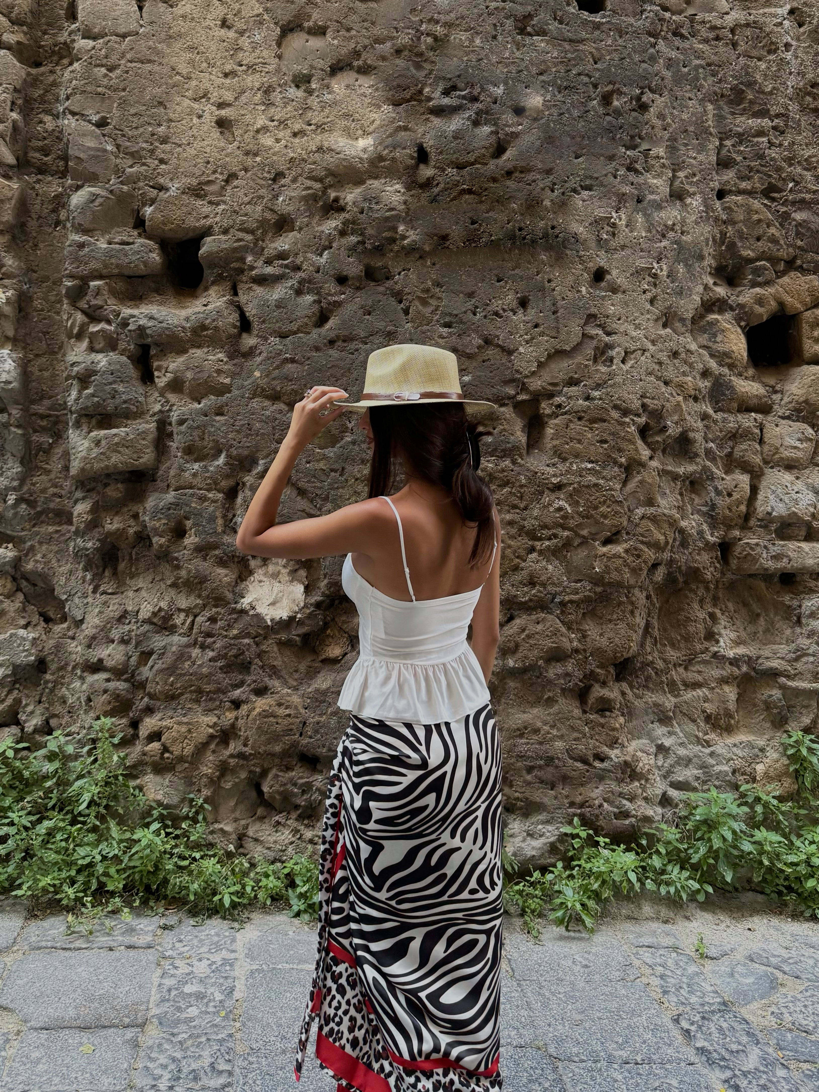 Top bustier bianco - LadyB Shop Online