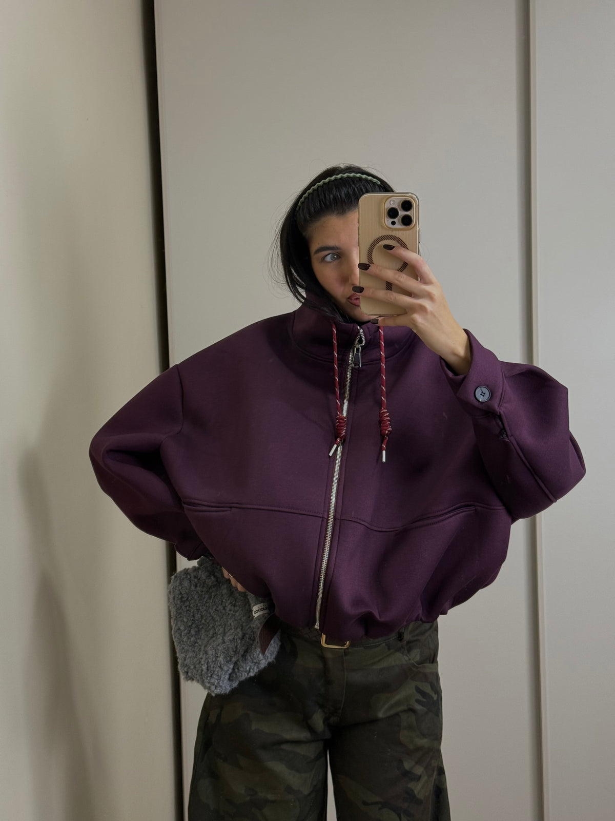 Felpa/bomber Olly