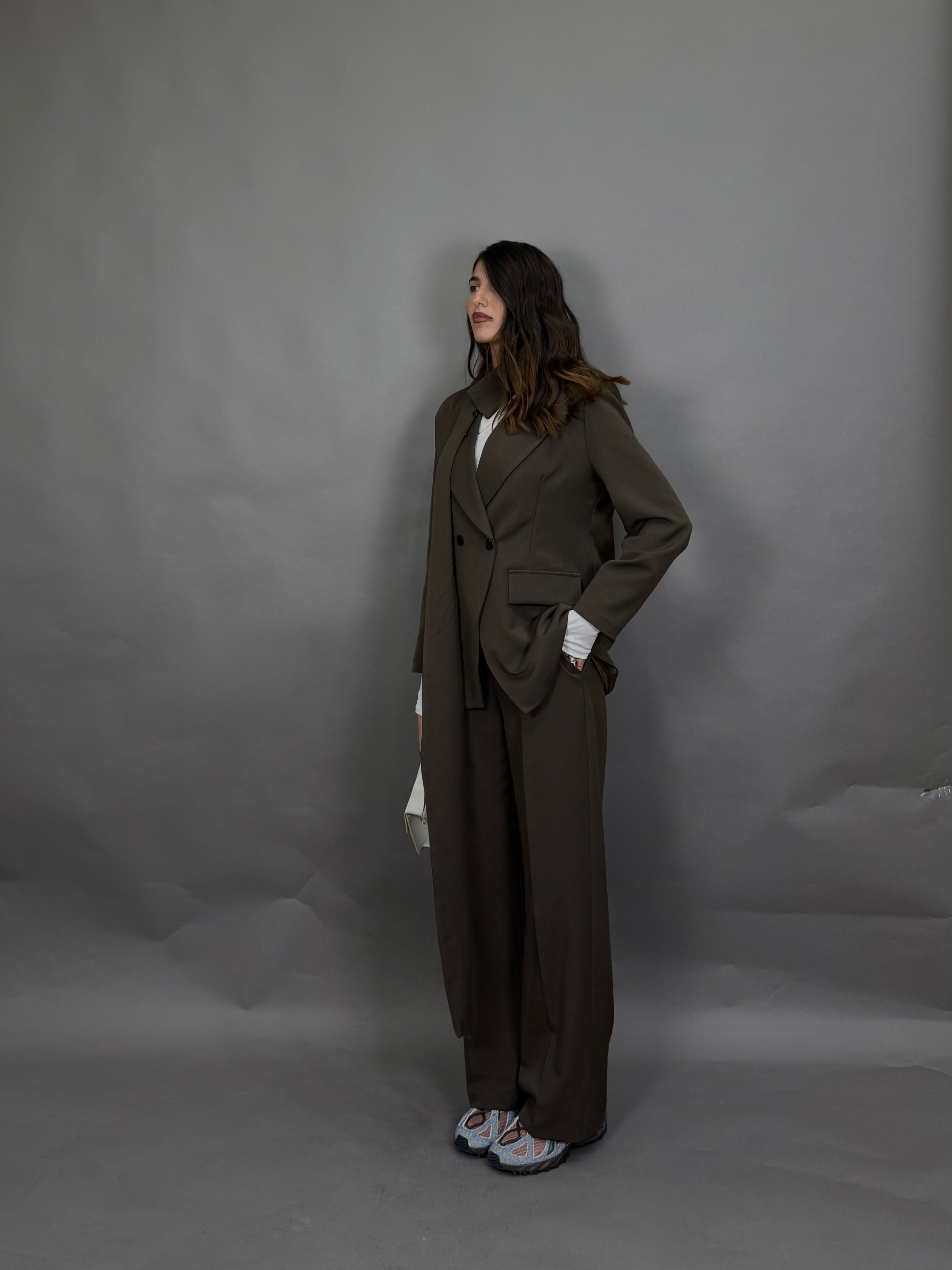 Tailleur Elena marrone