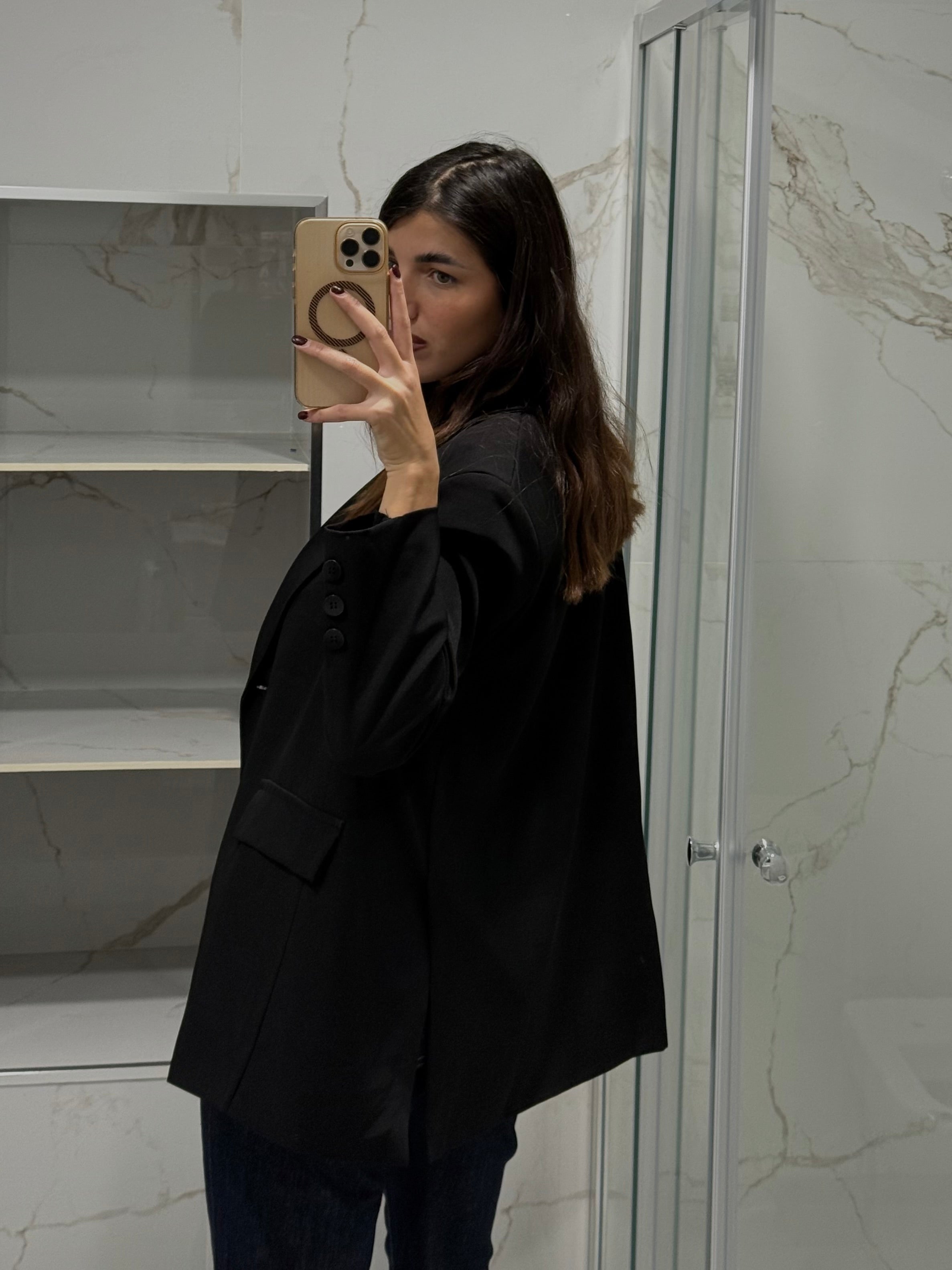 Blazer Gaia nero