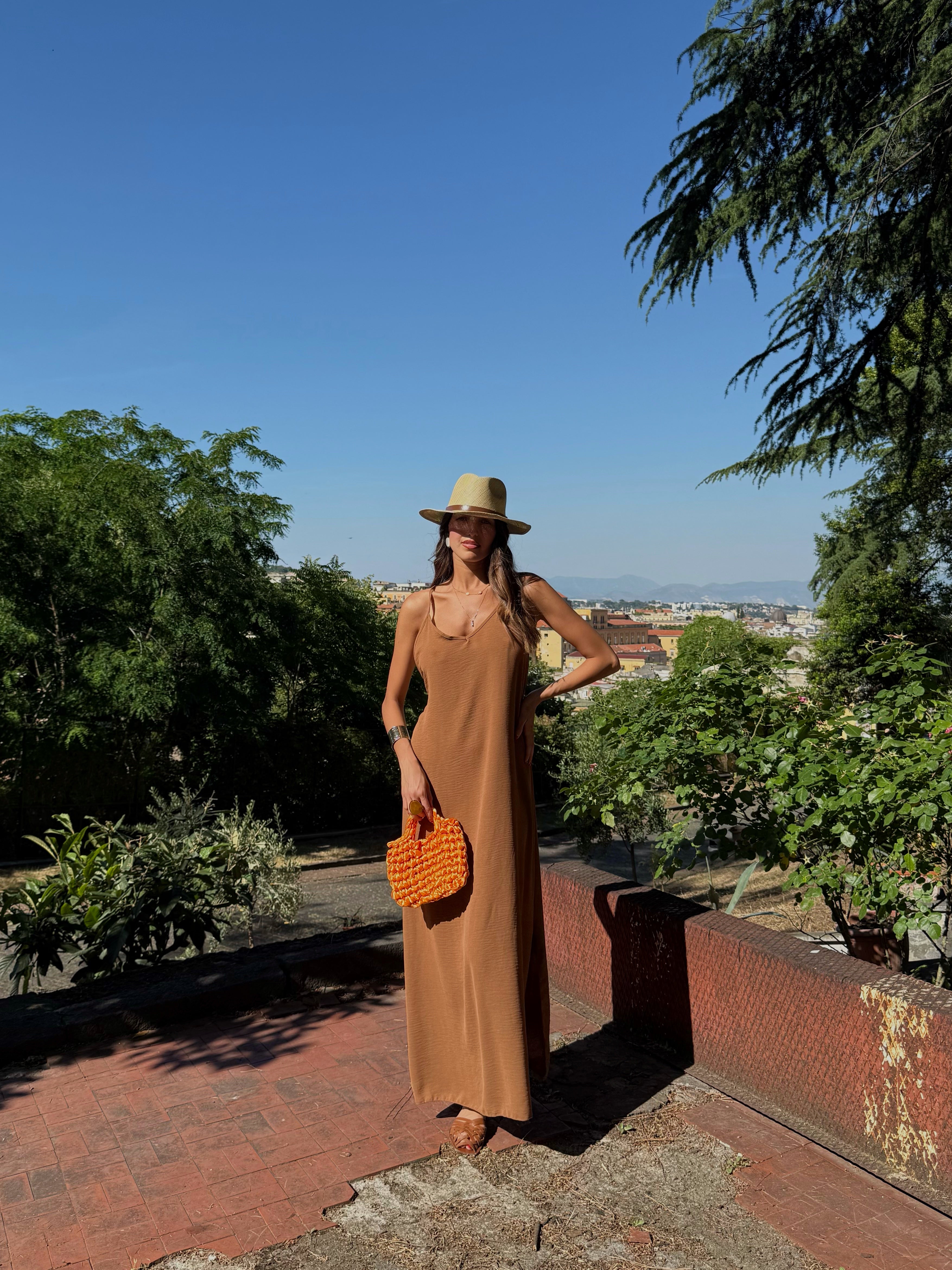 Dress gitana marrone - LadyB Shop Online