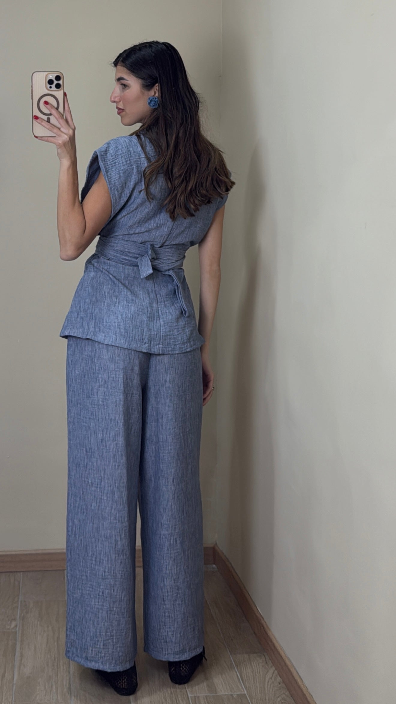 Tailleur Jane azzurro - LadyB Shop Online