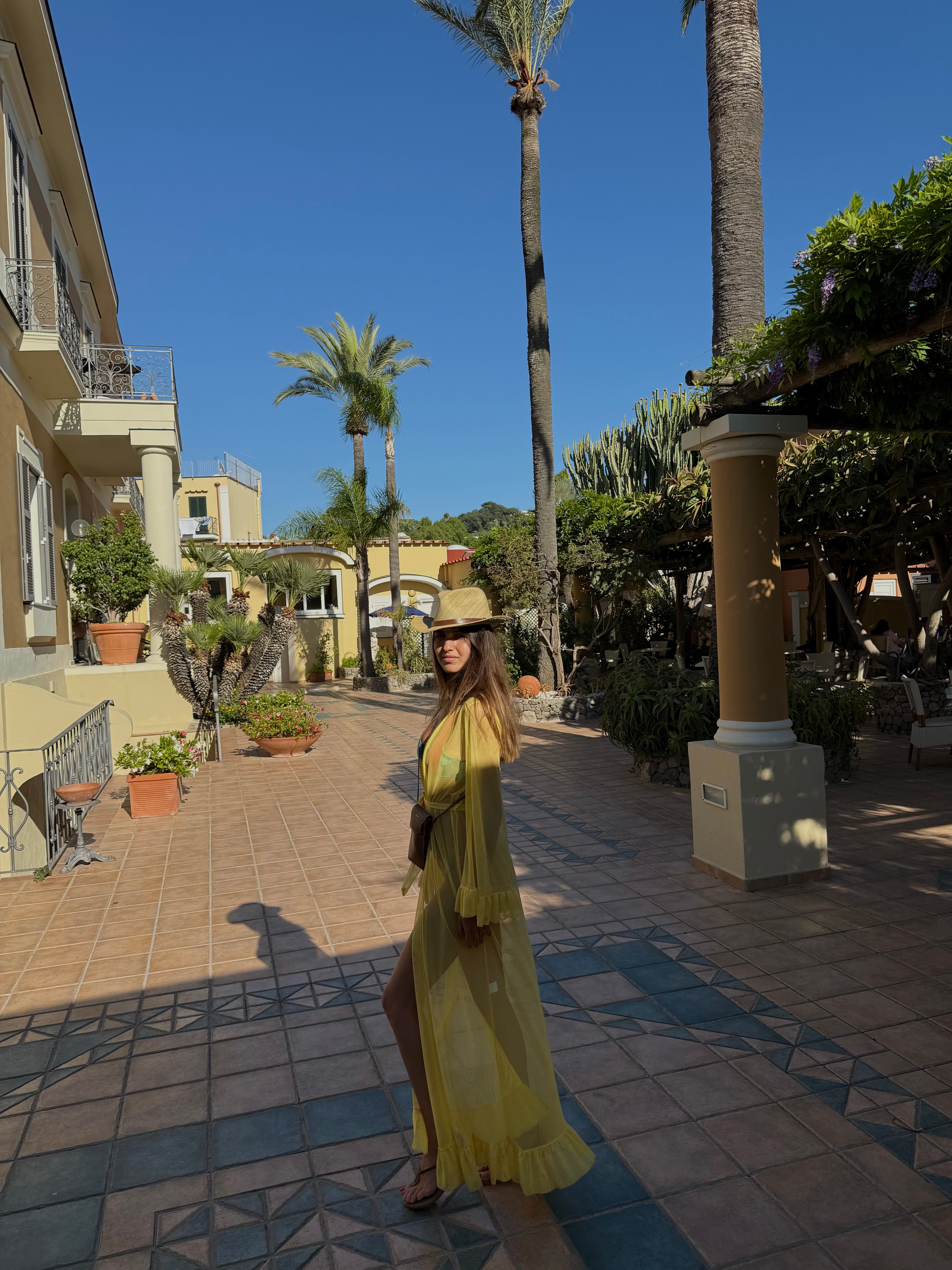 Kimono mare giallo - LadyB Shop Online