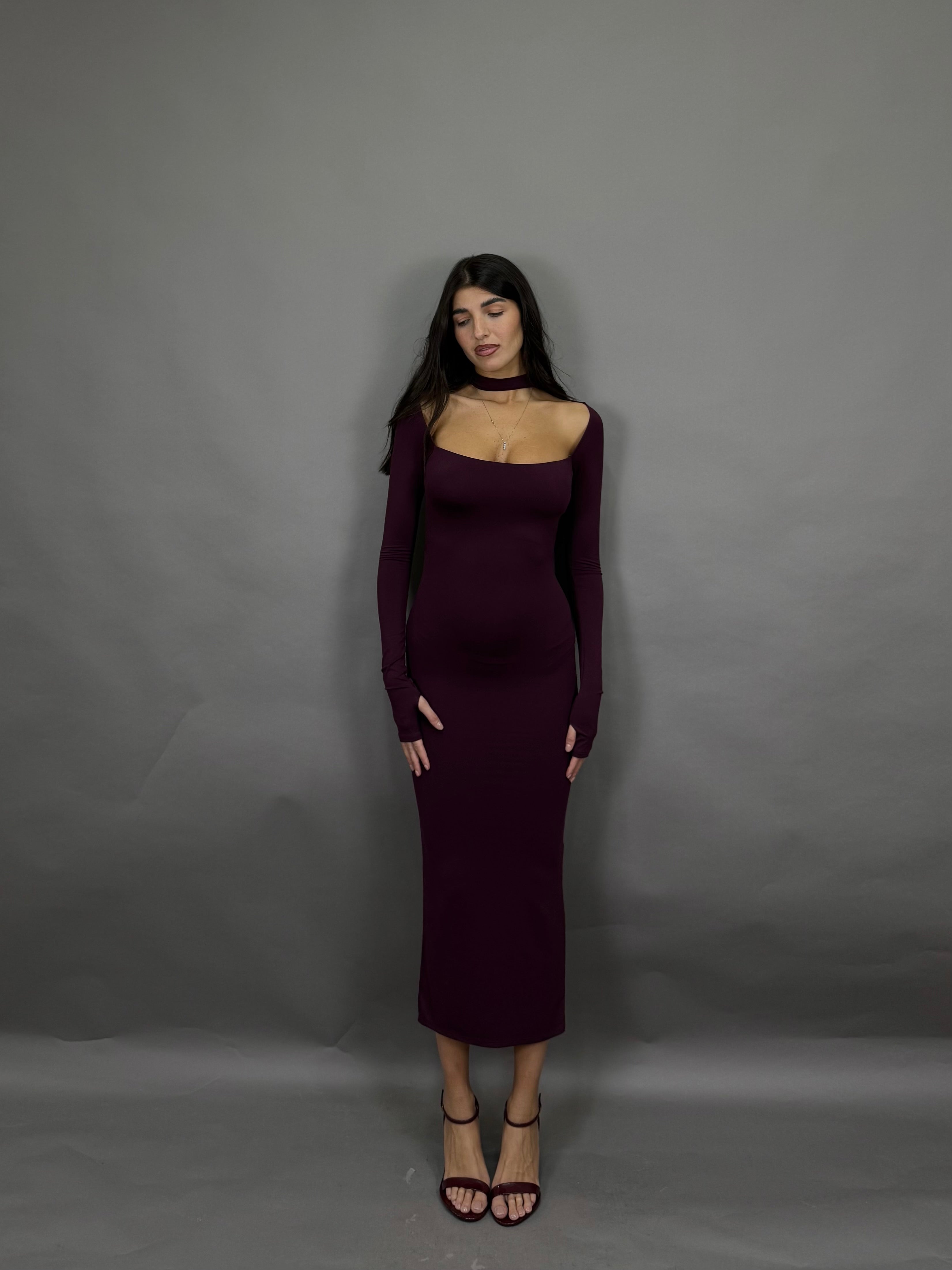 Dress Luci bordeaux