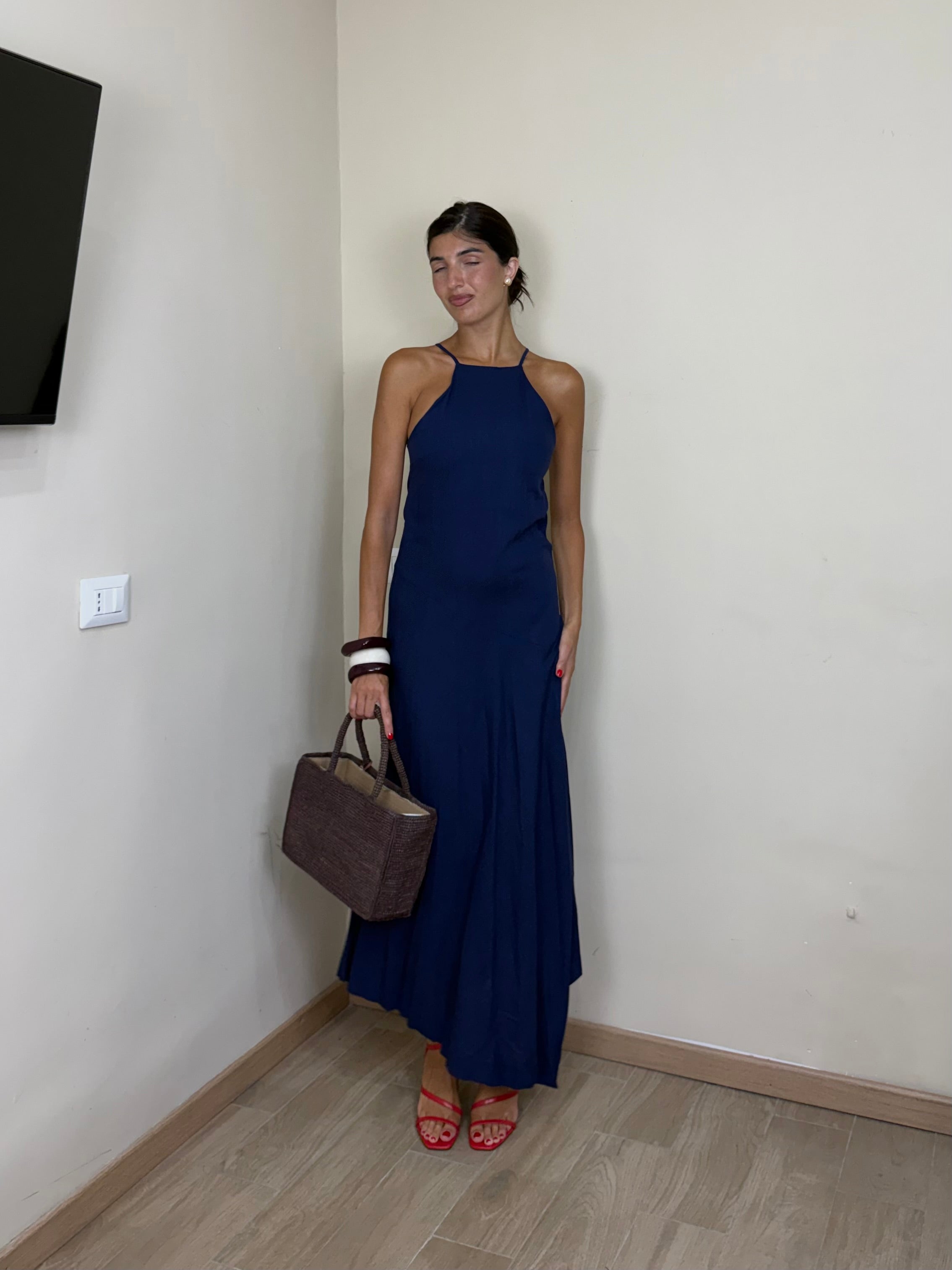 Dress in Lino by Lumina