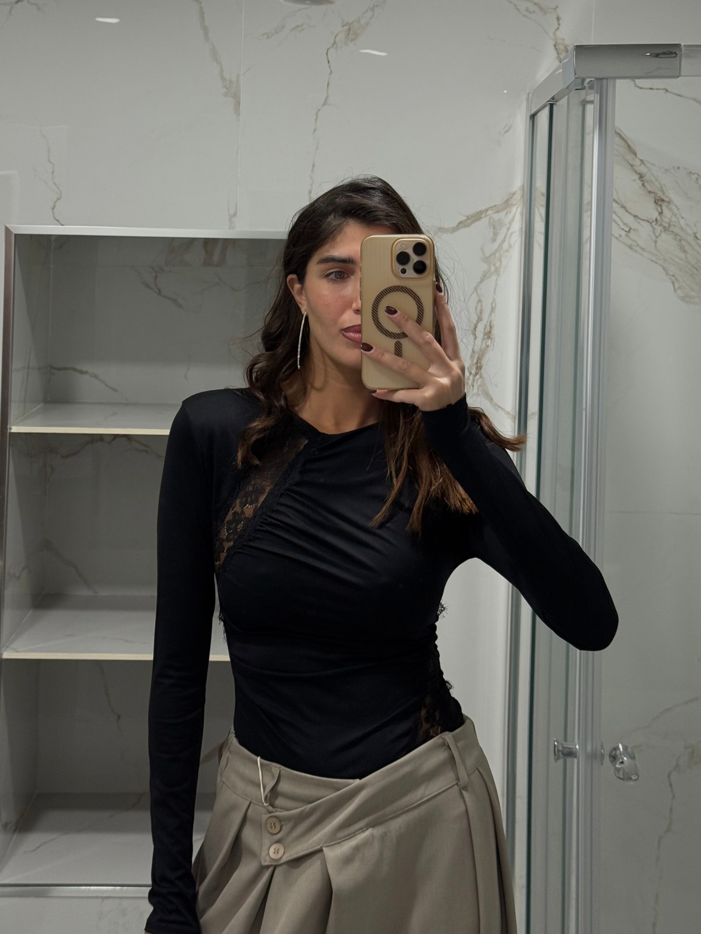 Maglia Silvia nera