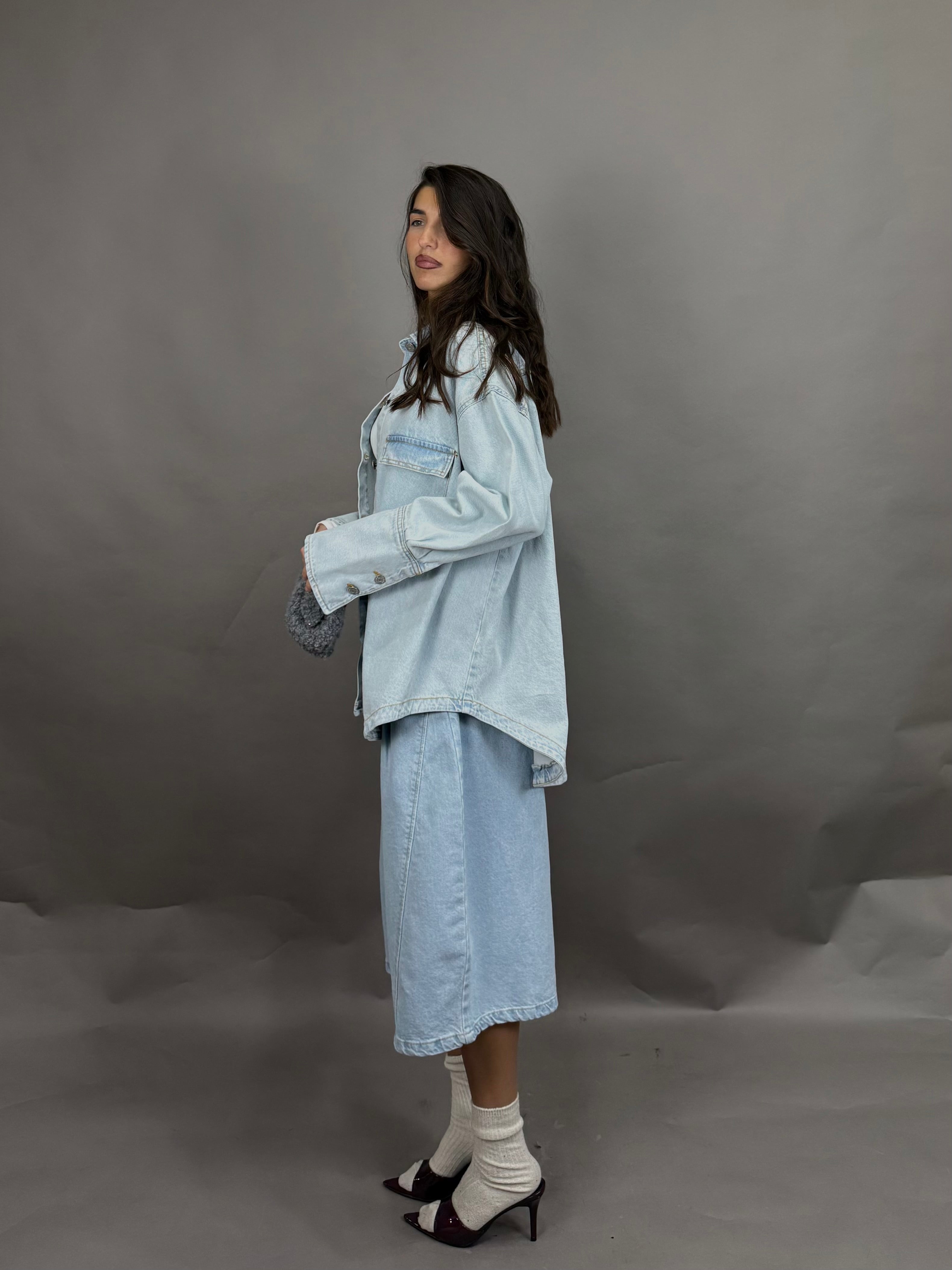 Camicia in jeans by just