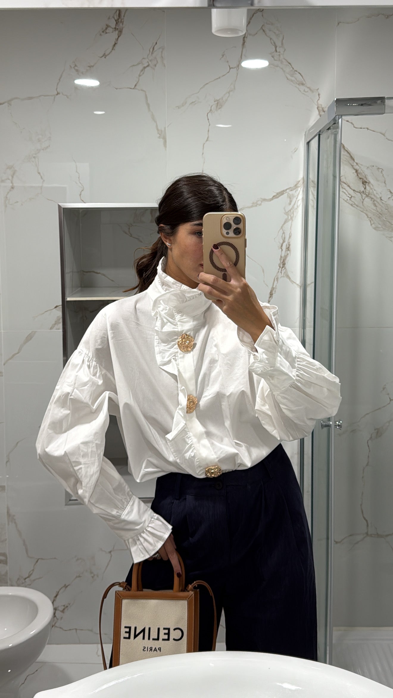 Camicia Olivia bianca