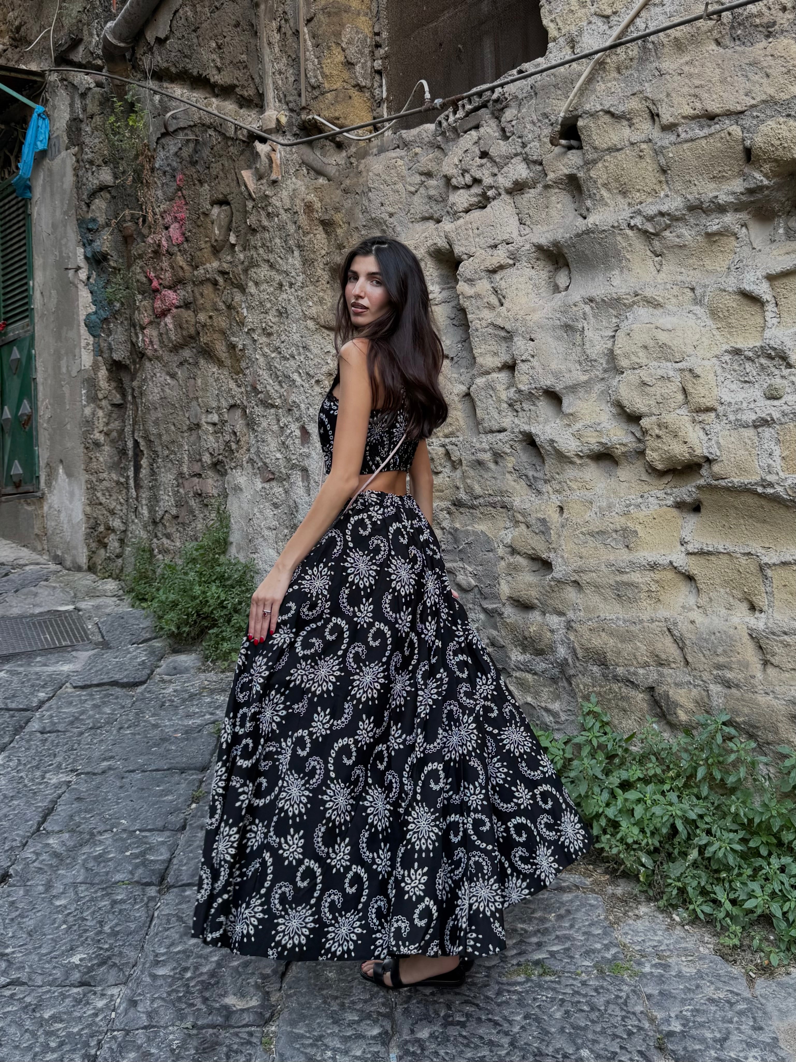 Coordinato Capri nero - LadyB Shop Online