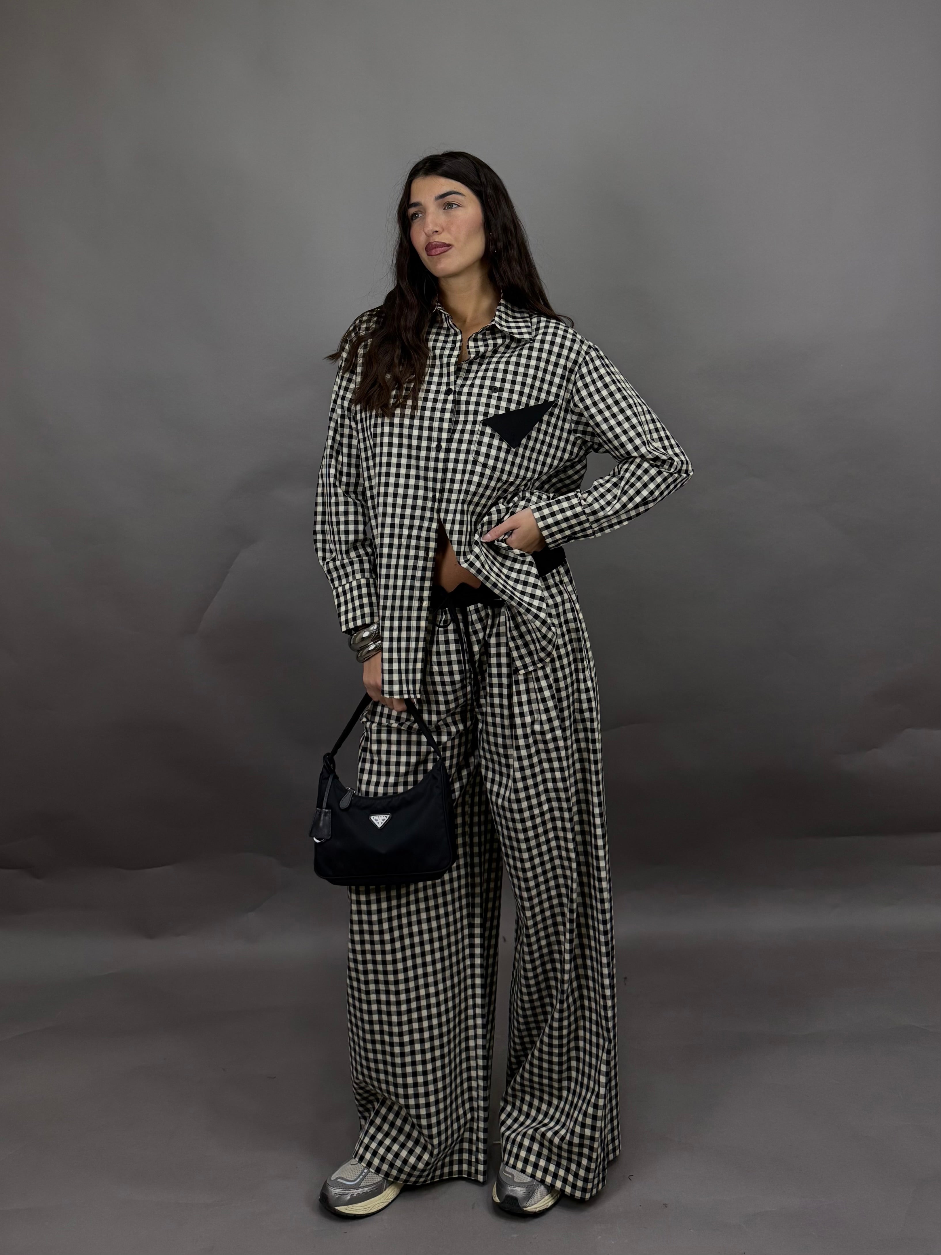 Pantalone quadretti by lumina