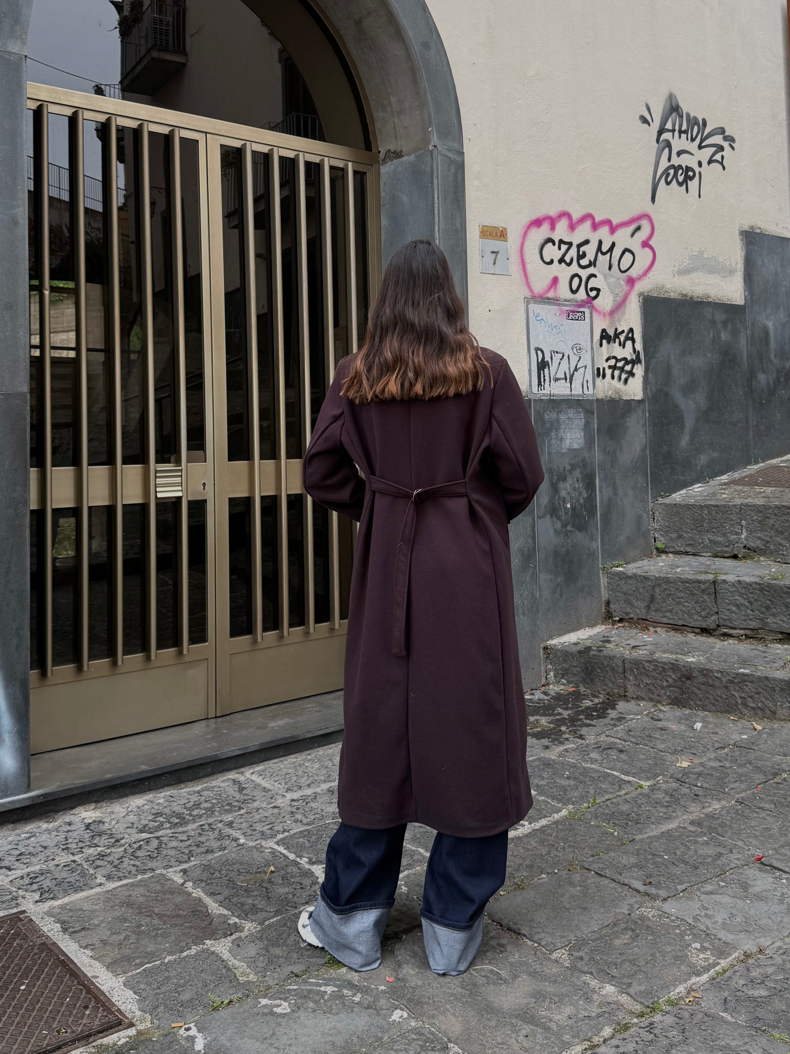 Cappotto Zar marrone