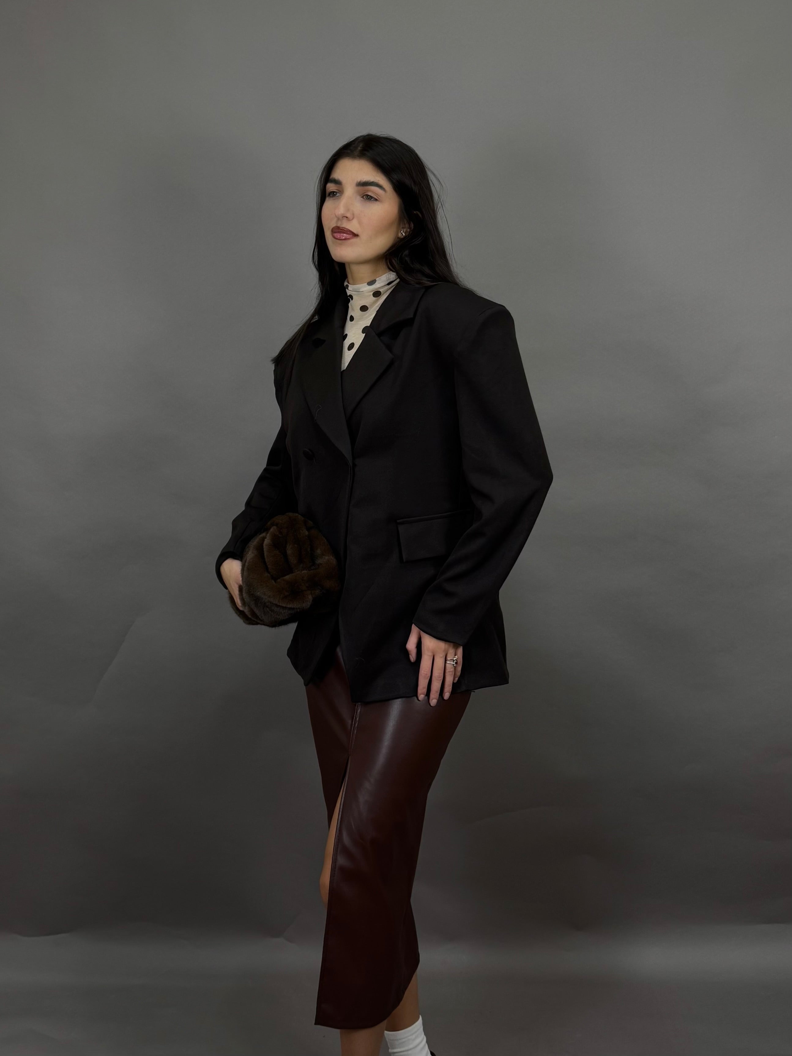 Blazer Angela marrone