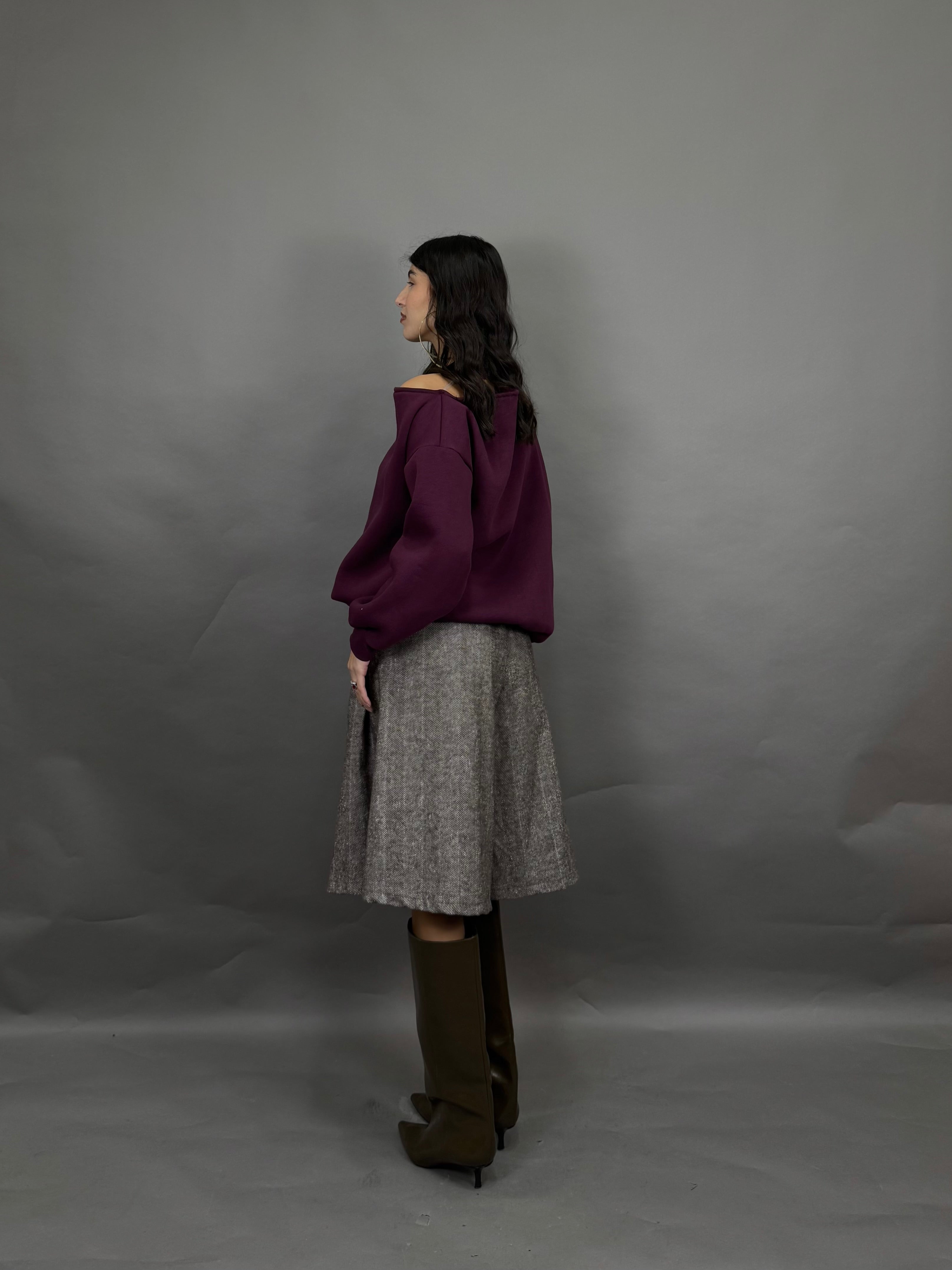 Felpa cut cut bordeaux