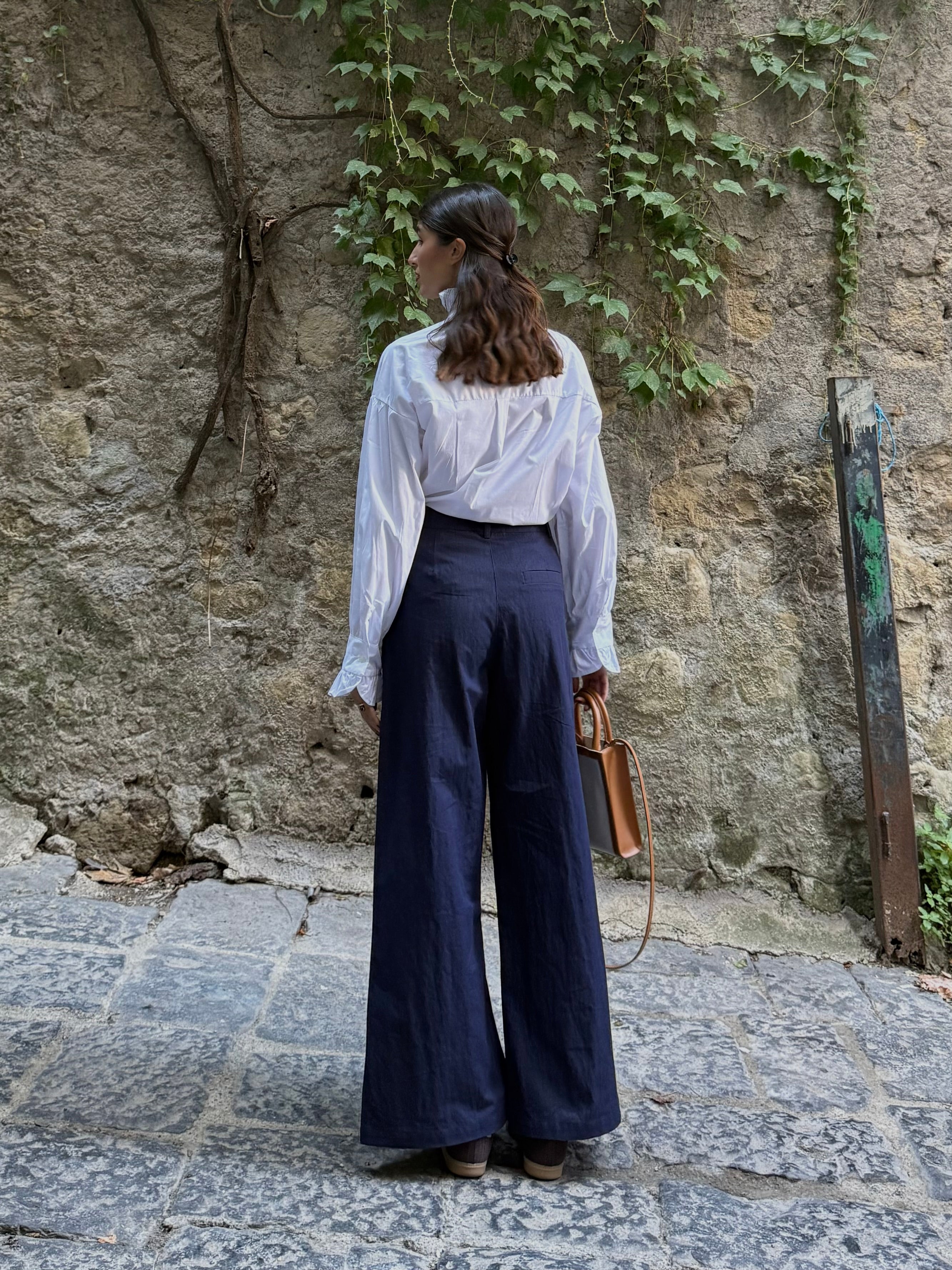Pantalone blu denim lumina
