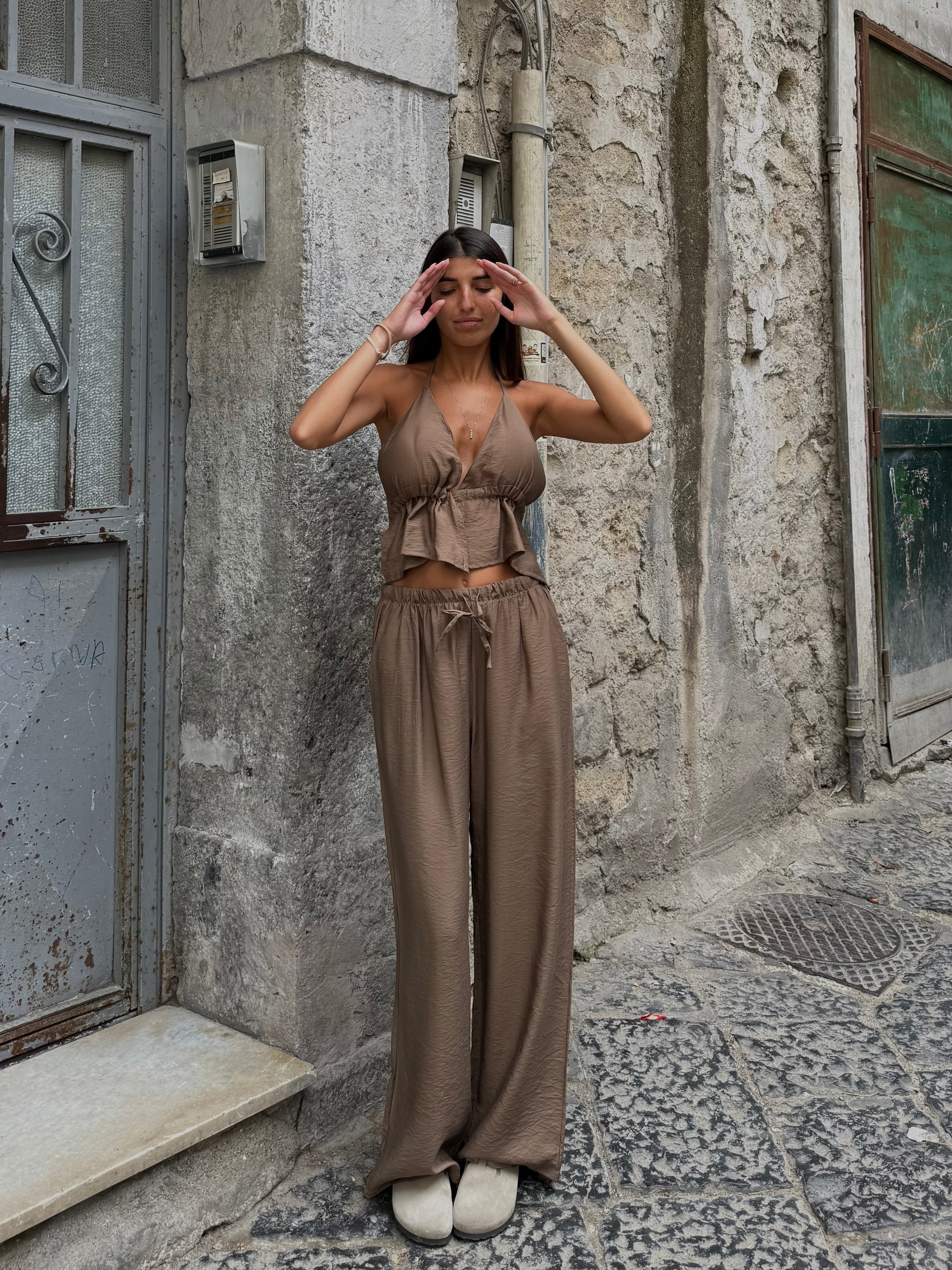Coordinato Augusto marrone - LadyB Shop Online