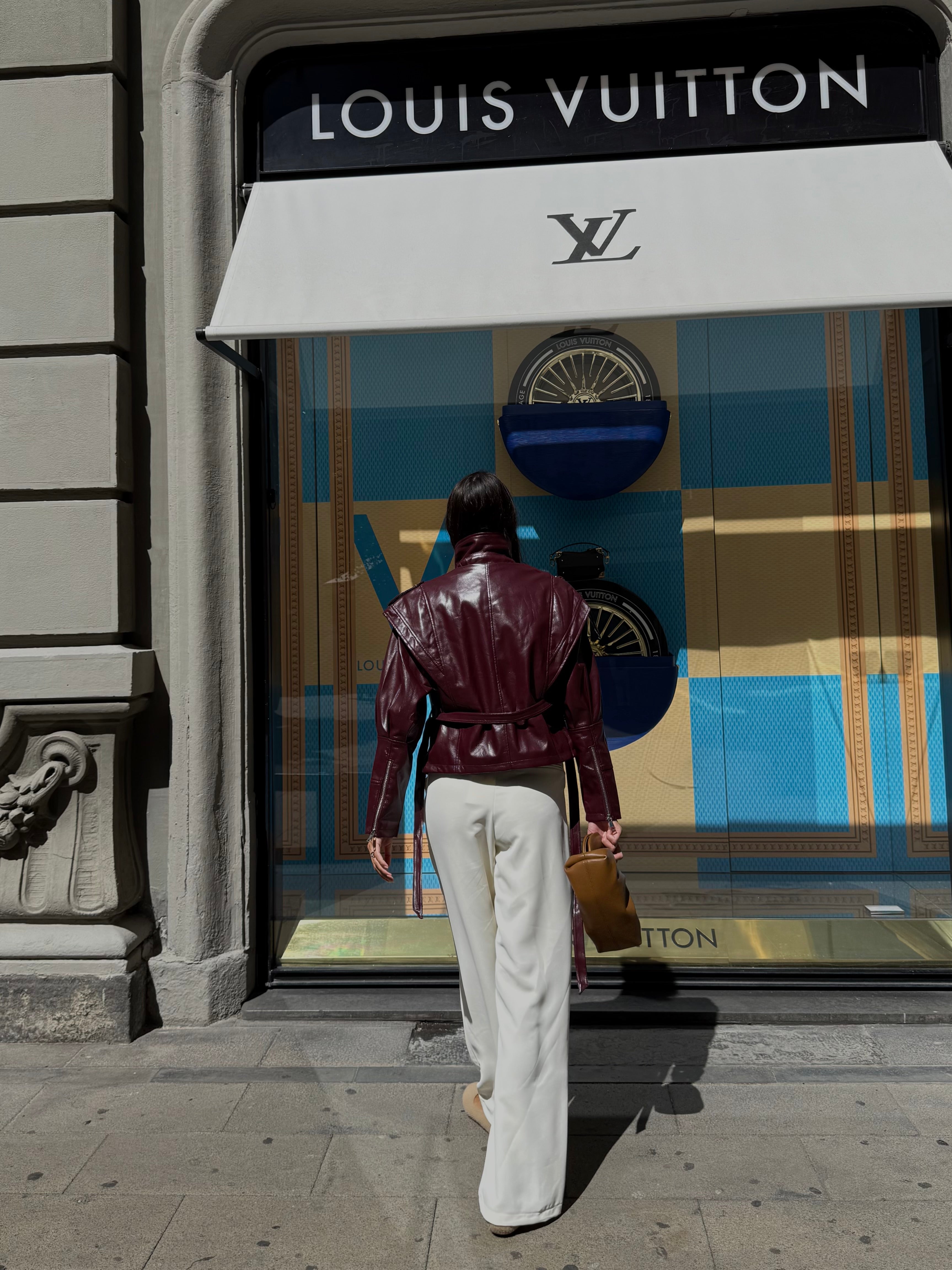 Pantalone lumina panna