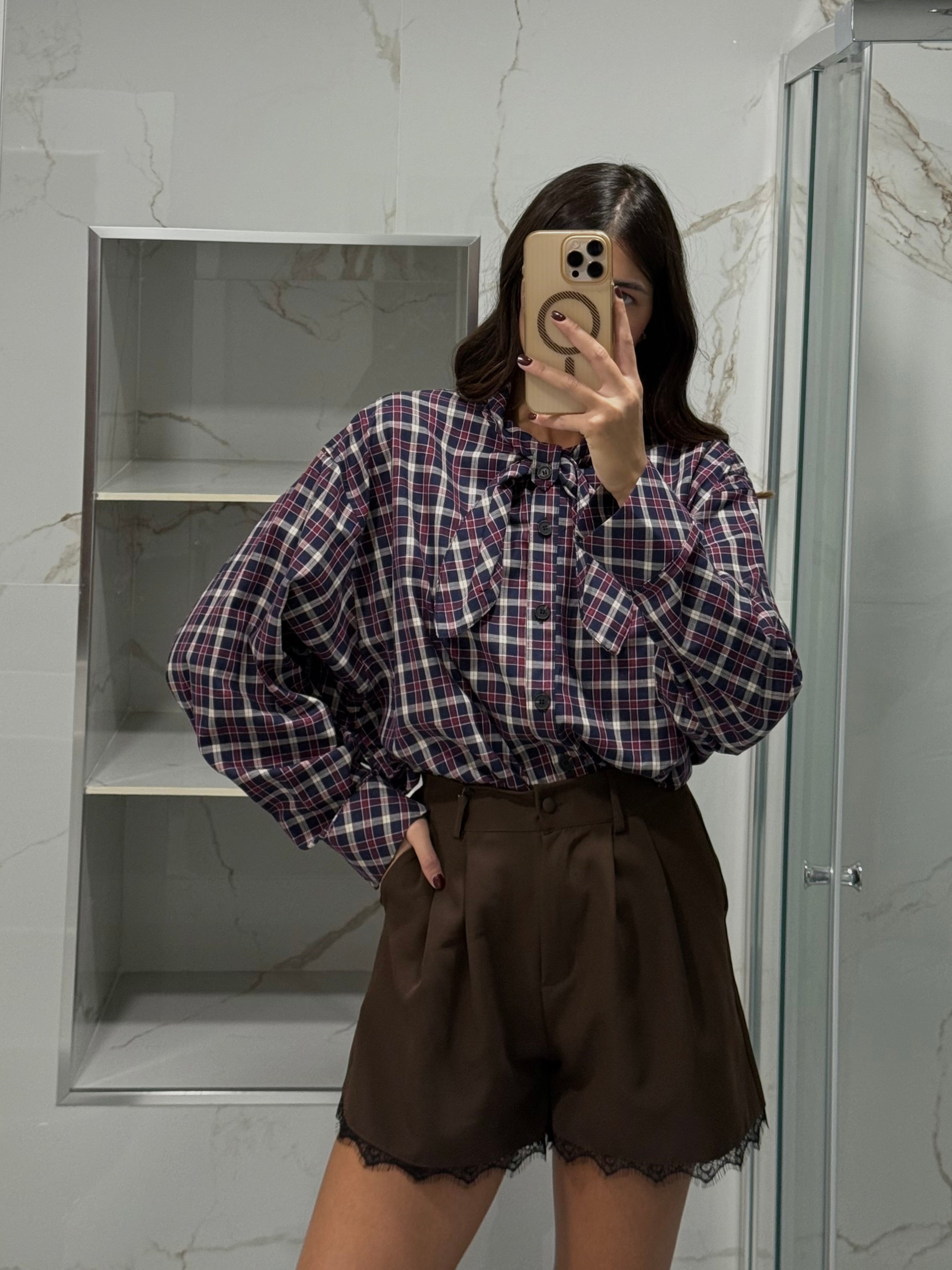 Camicia quadri lumina