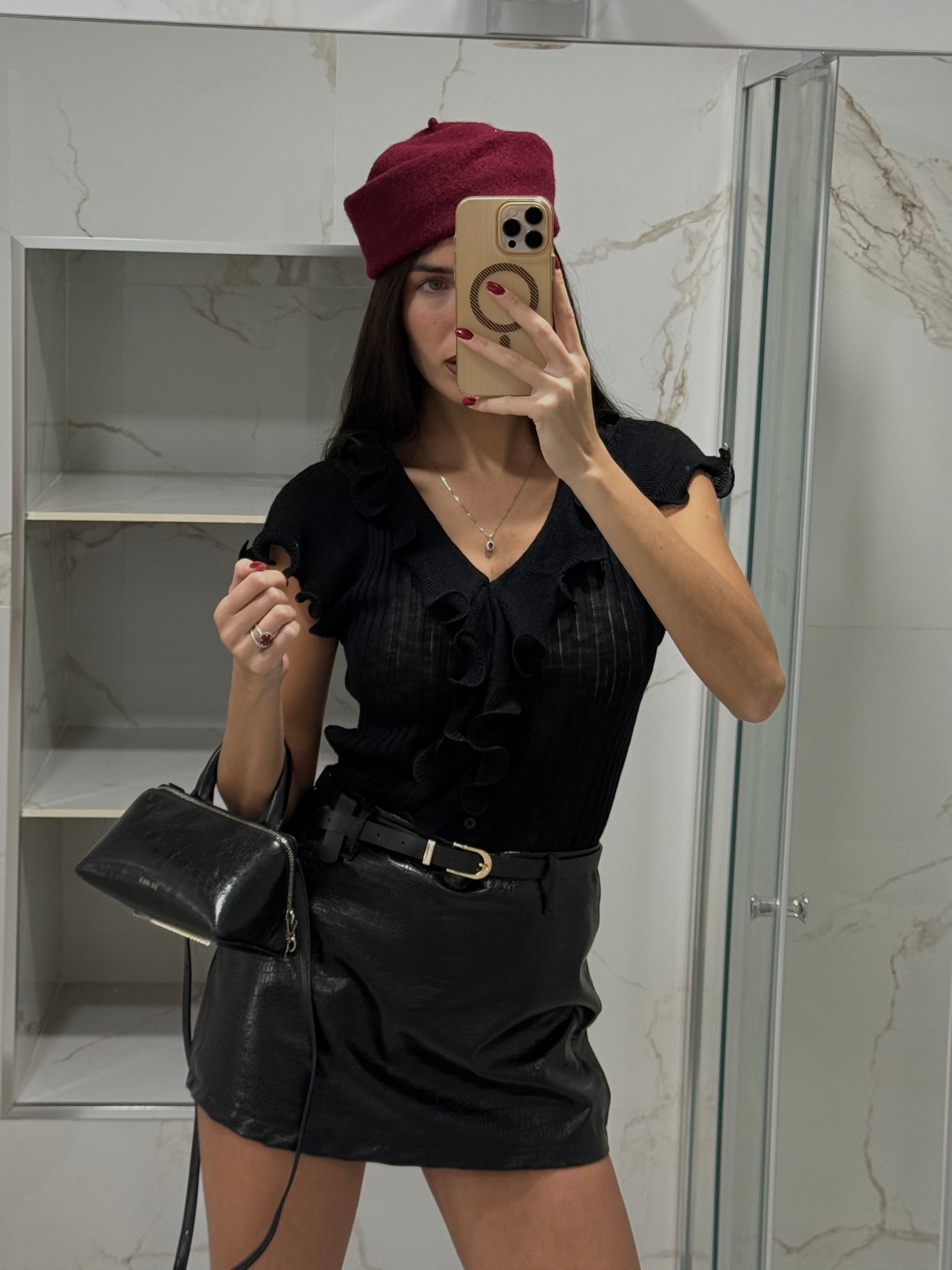 Maglia Fru nera