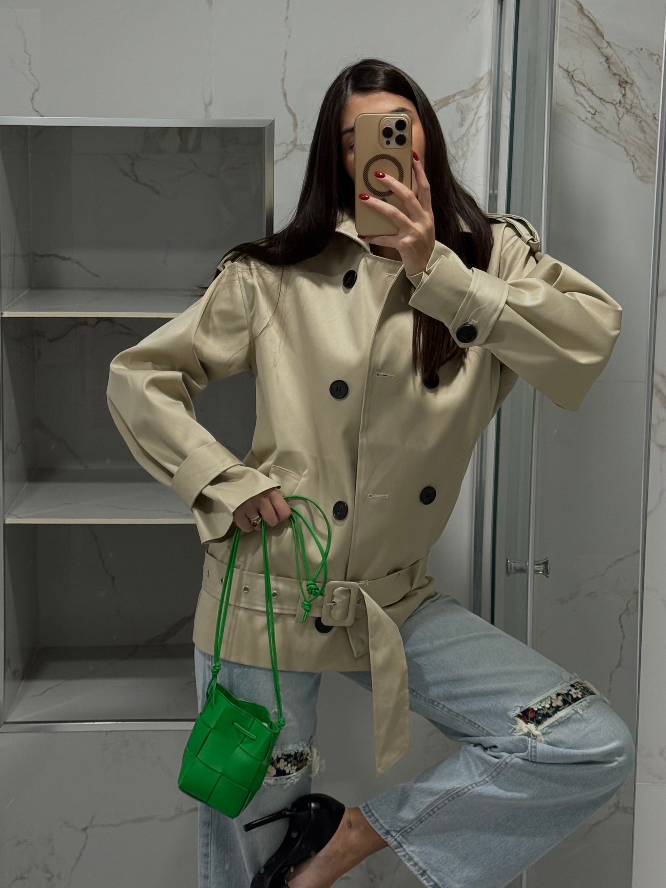 Trench Edimburgo beige