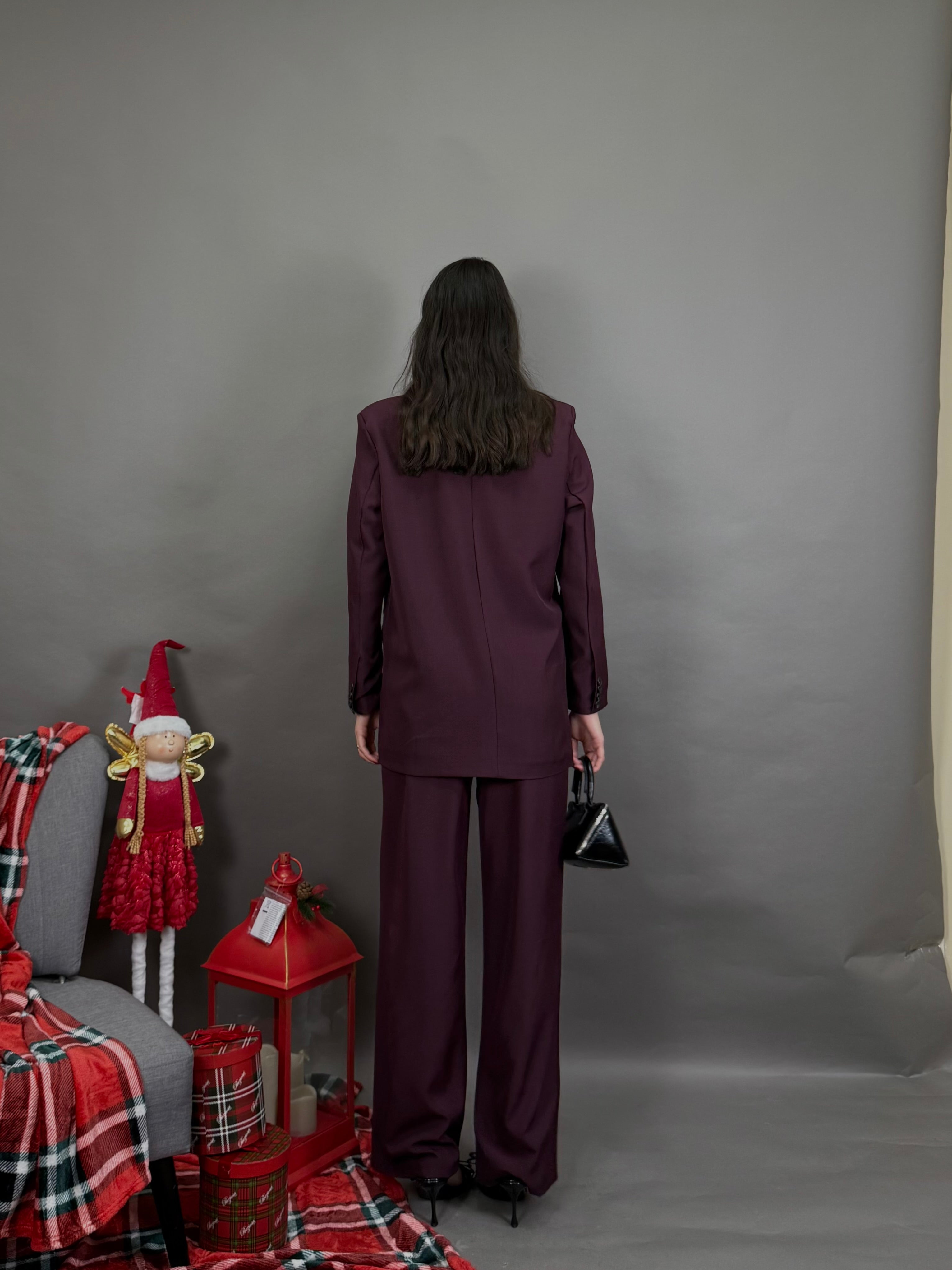 Tailleur Holiday bordeaux