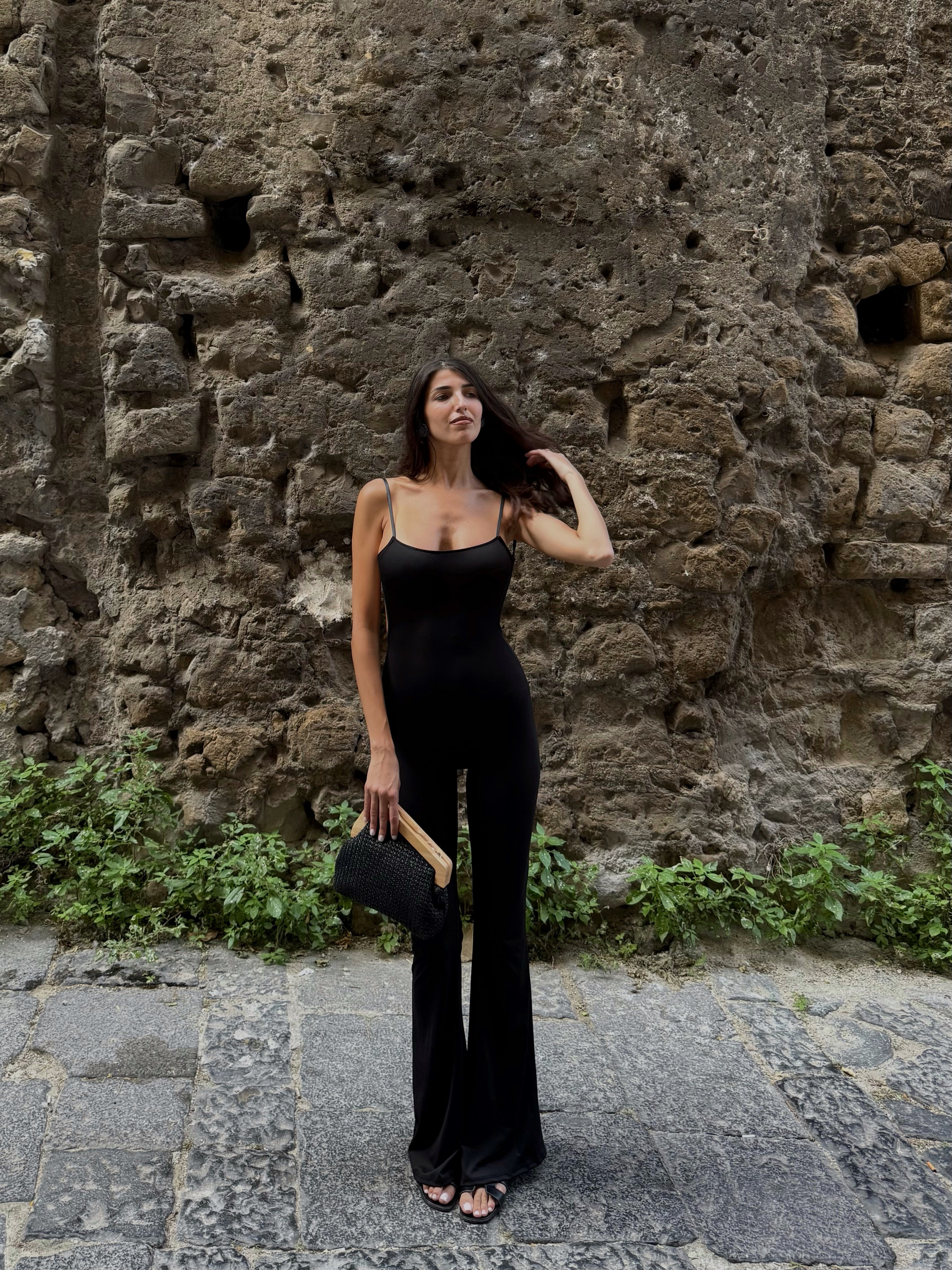 Jumpsuite Molly nera - LadyB Shop Online