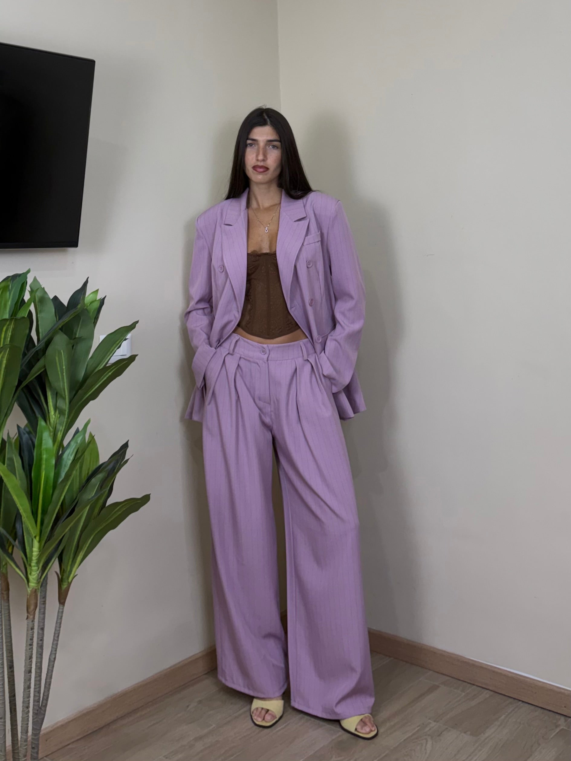 Tailleur Jessica lilla