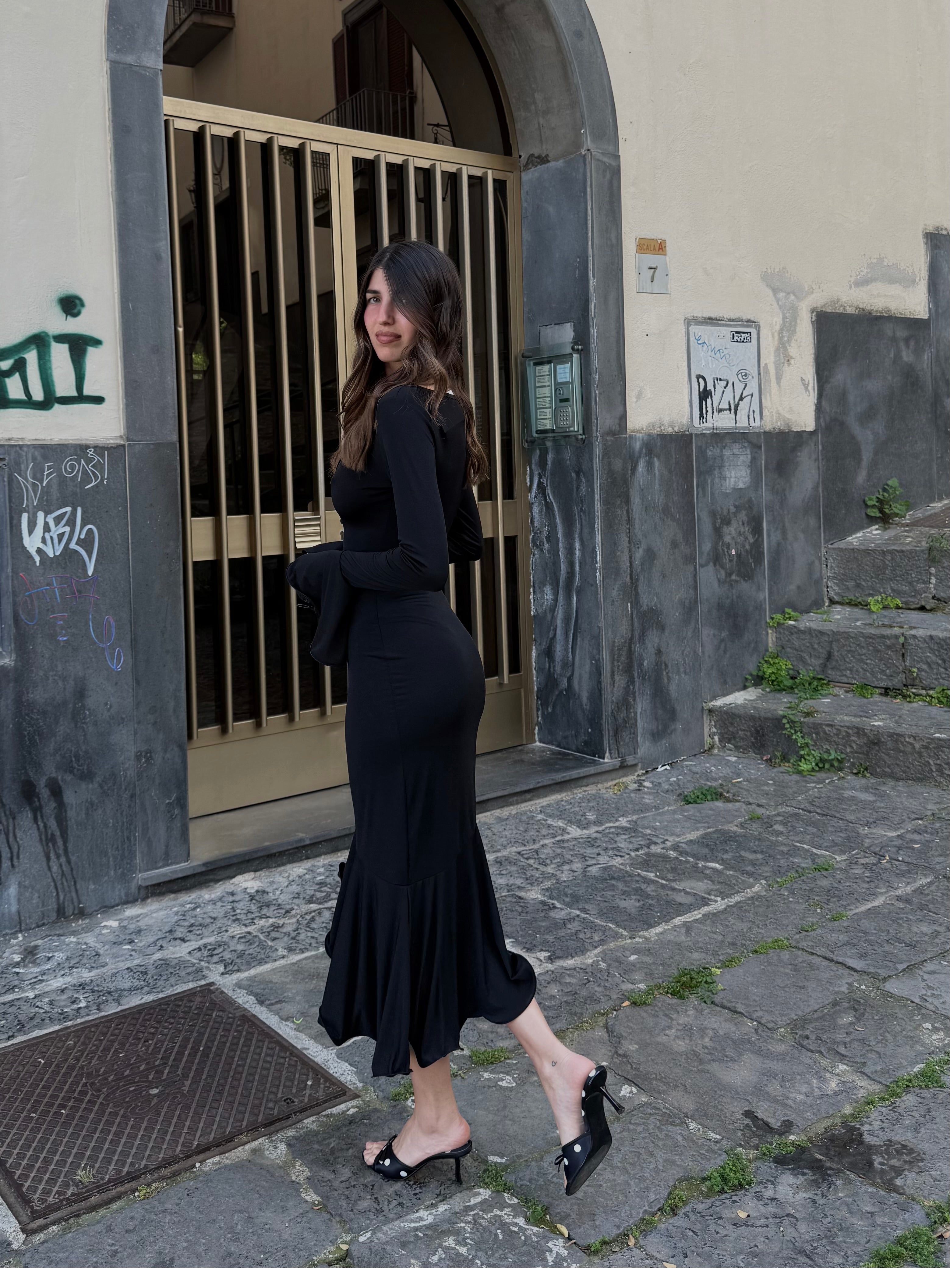 Dress Margot nero - LadyB Shop Online