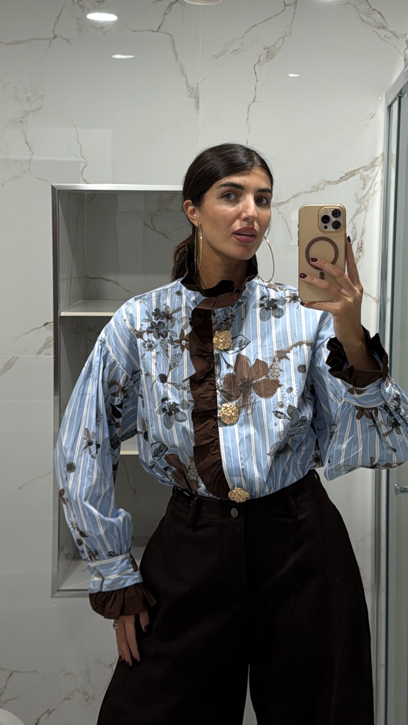 Camicia Olivia fantasia