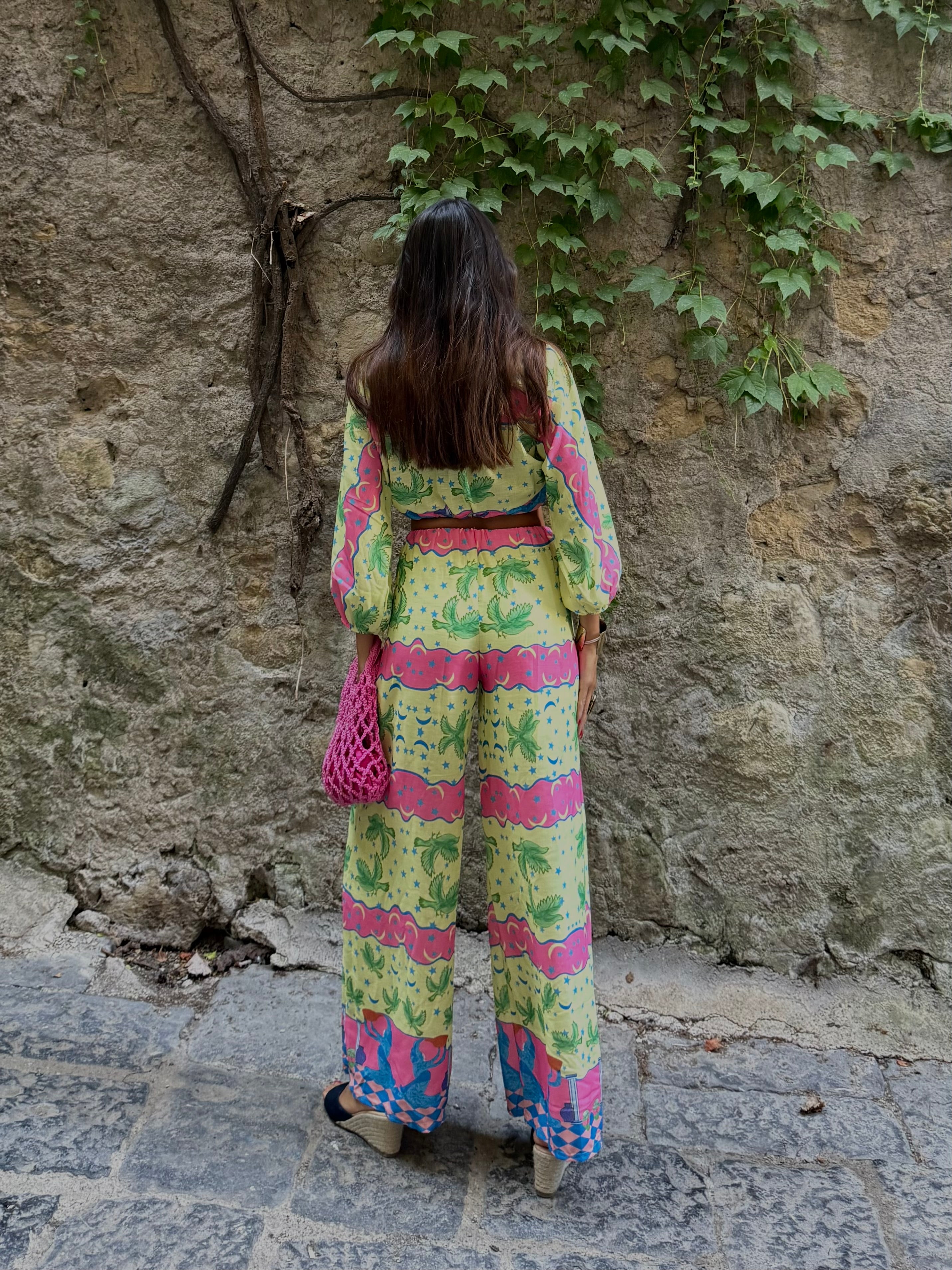 Coordinato Castiglione verde - LadyB Shop Online