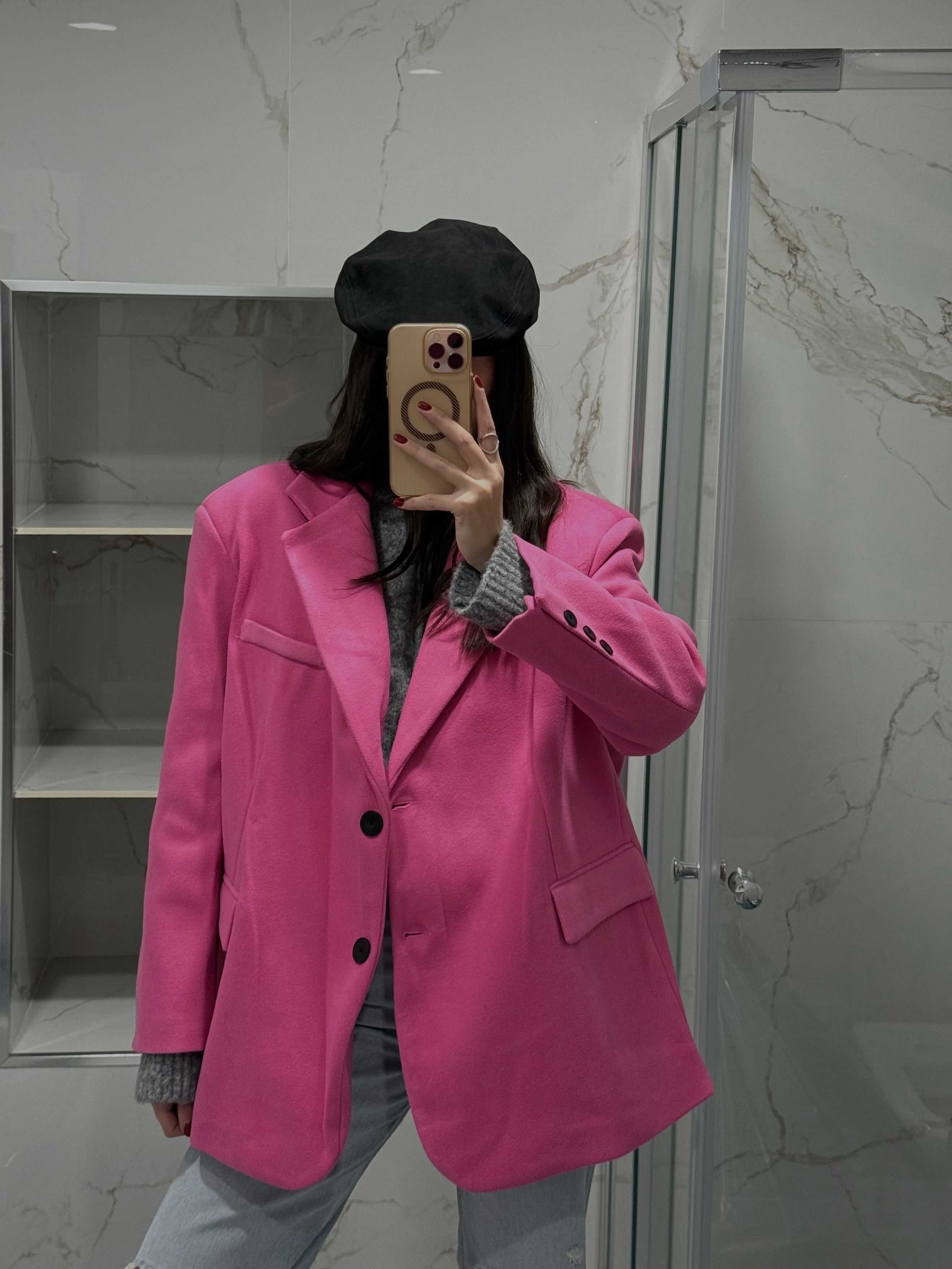 Blazer peso cappotto by just